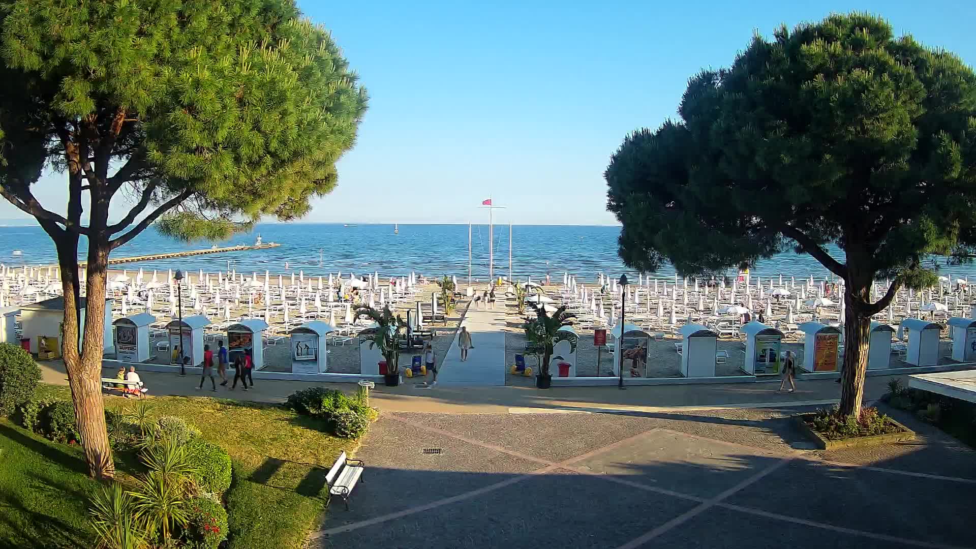 Ingresso Spiaggia Grado | Vista in Diretta sul Mare