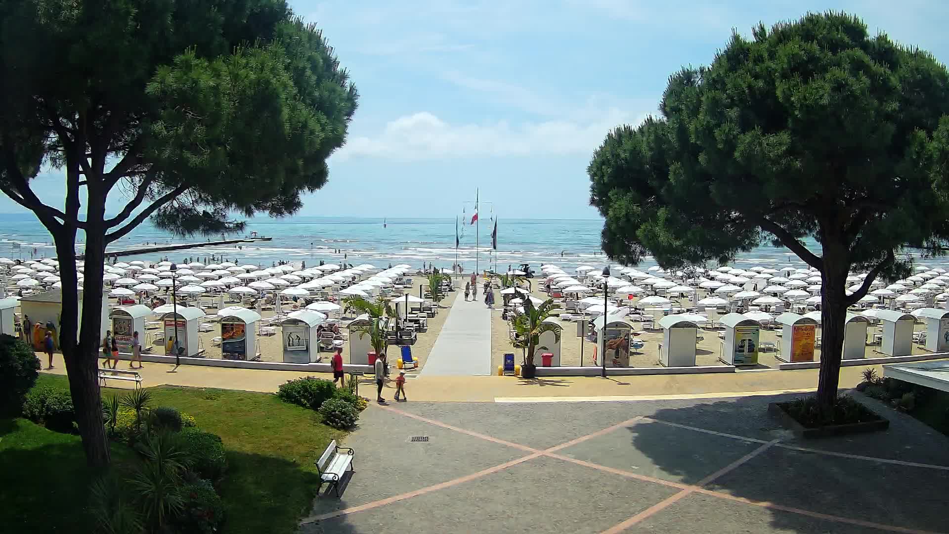 Entrada Playa Grado | Vista en Vivo de la Costa