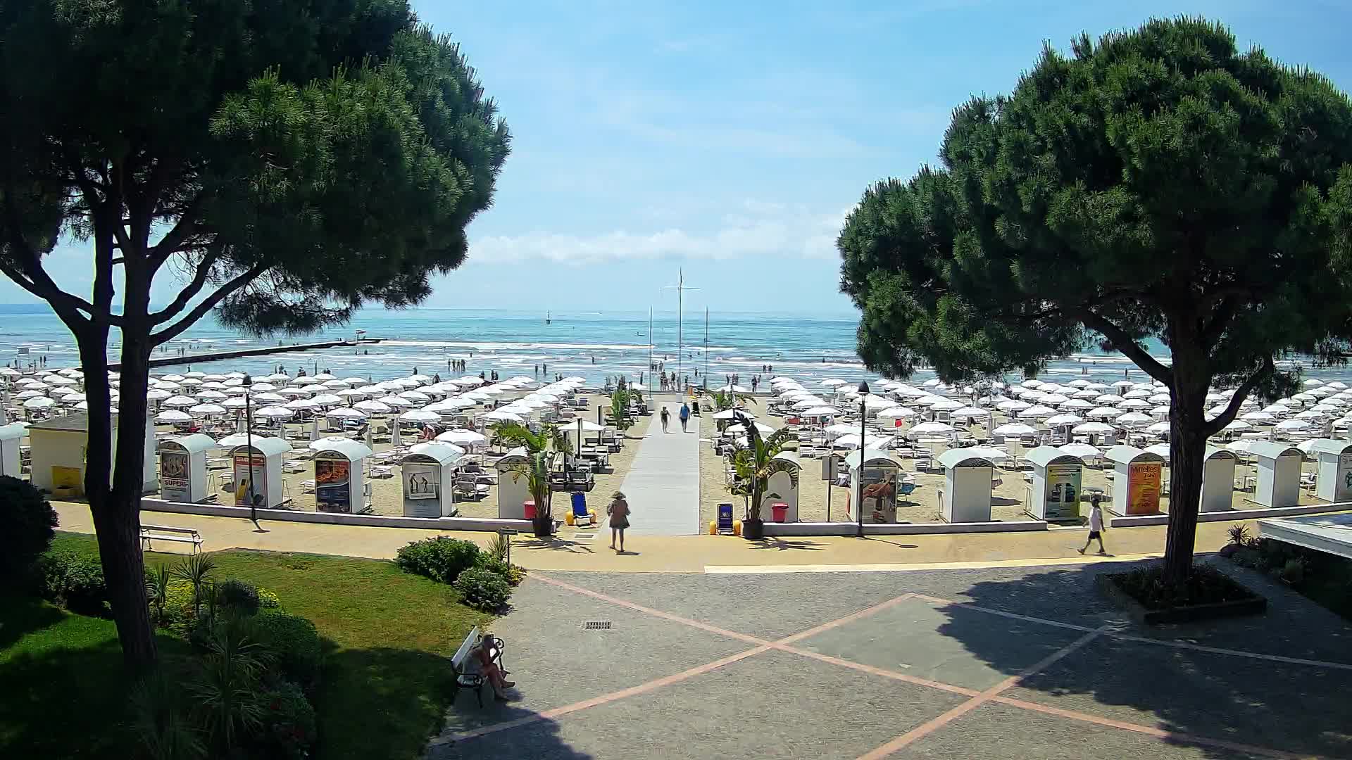 Ingresso Spiaggia Grado | Vista in Diretta sul Mare