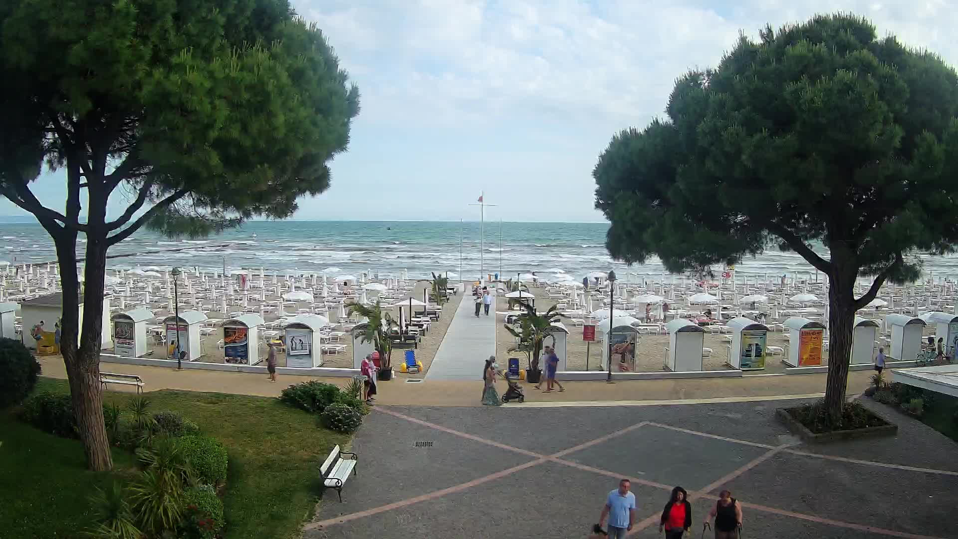 Entrada Playa Grado | Vista en Vivo de la Costa