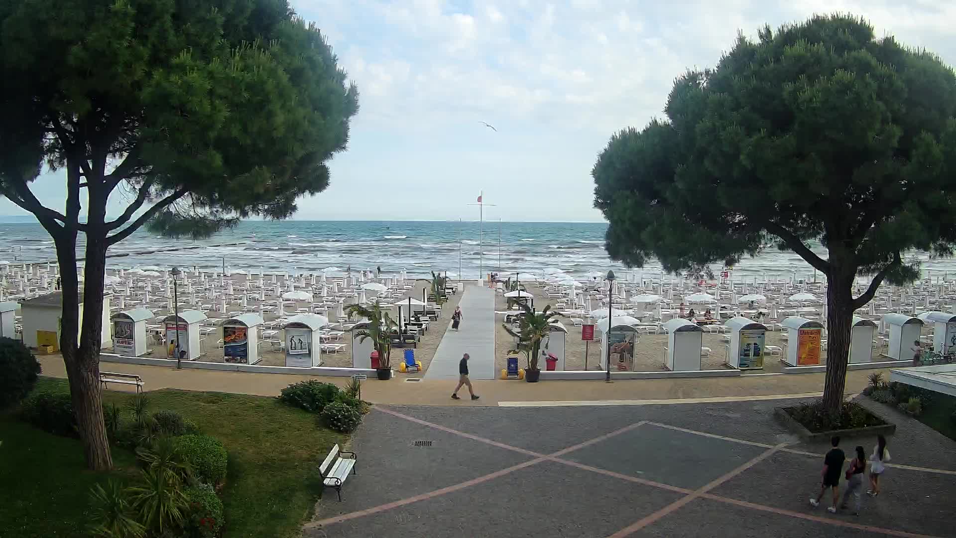 Ingresso Spiaggia Grado | Vista in Diretta sul Mare