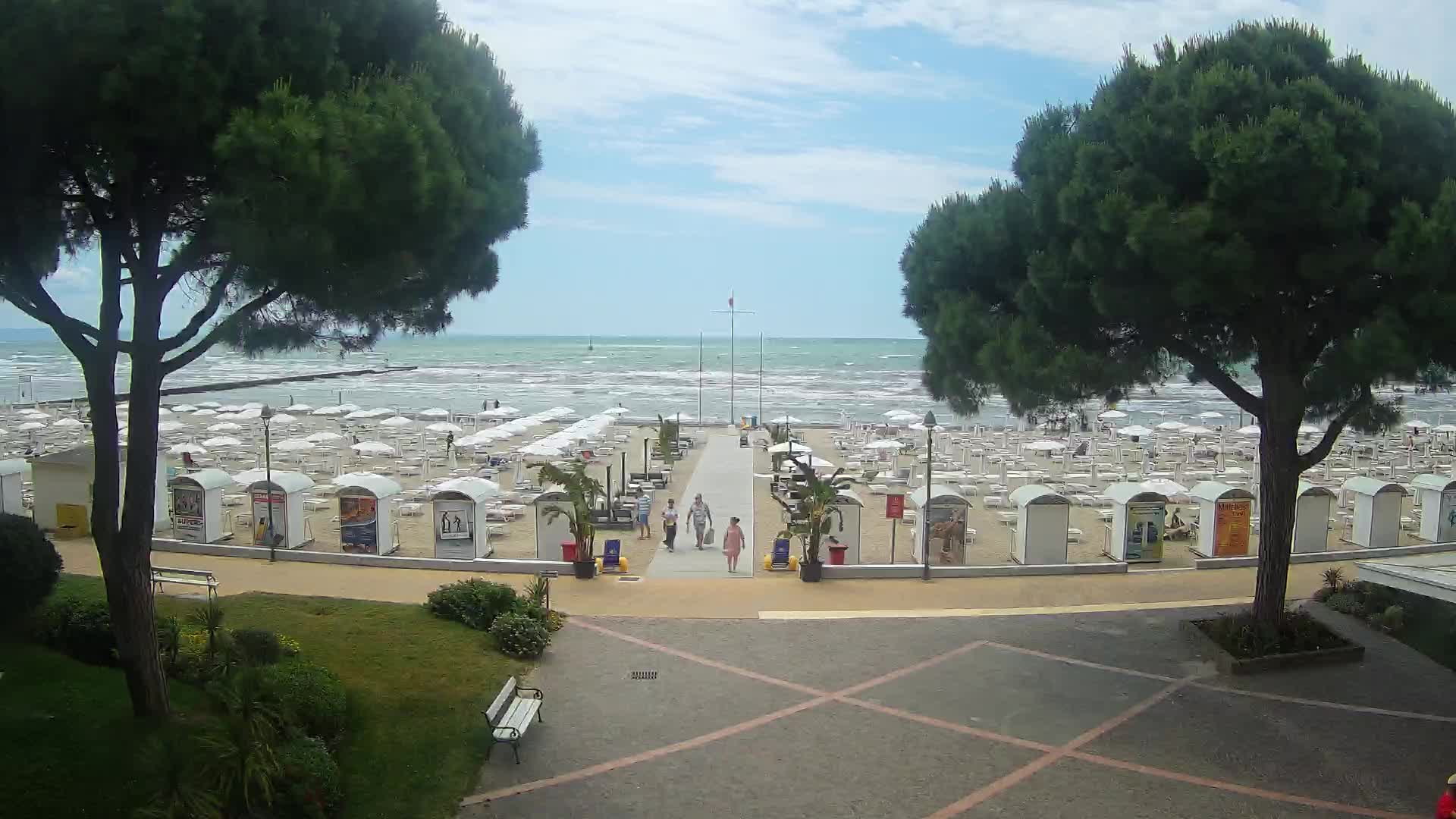 Ingresso Spiaggia Grado | Vista in Diretta sul Mare