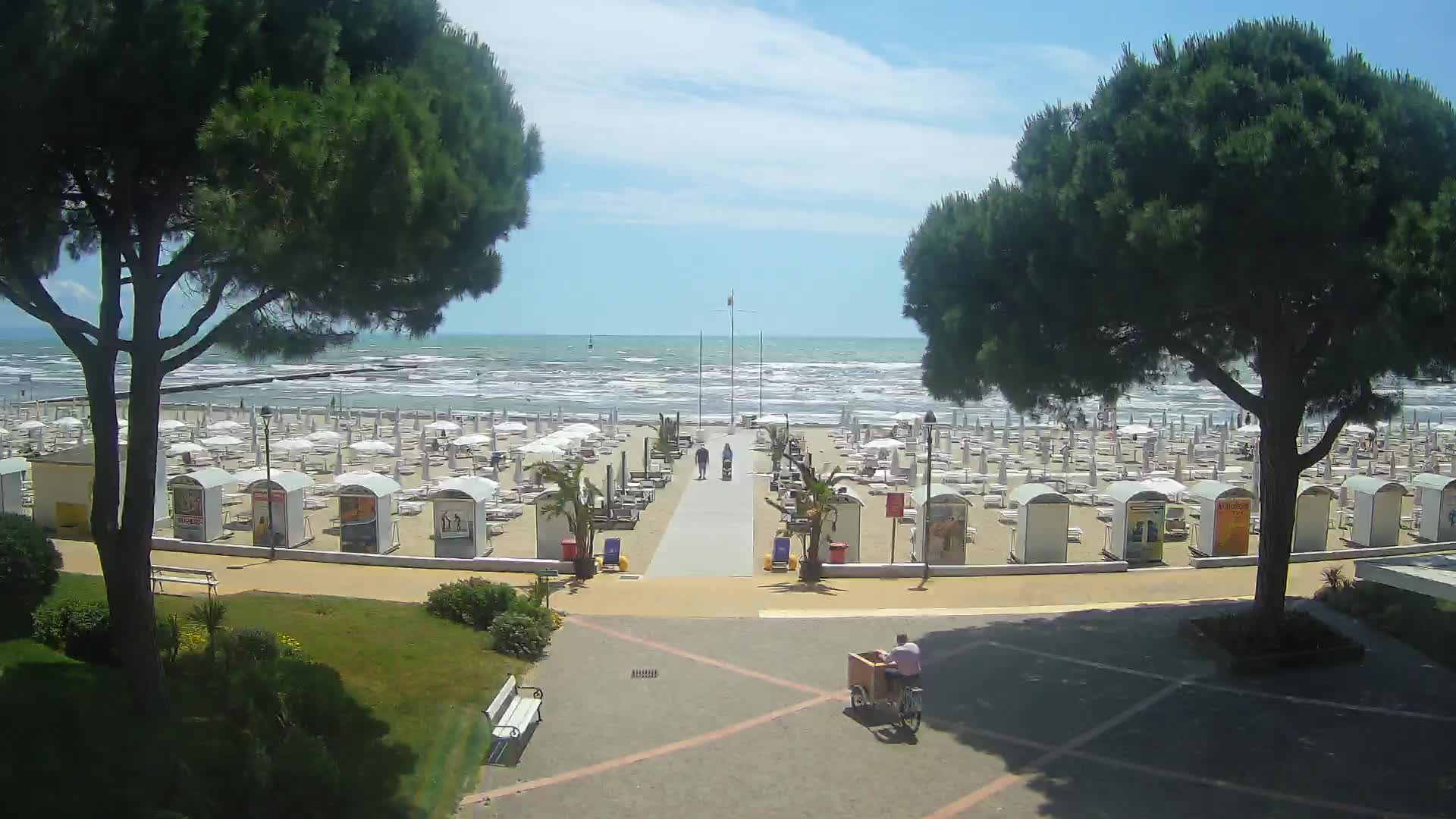 Entrada Playa Grado | Vista en Vivo de la Costa