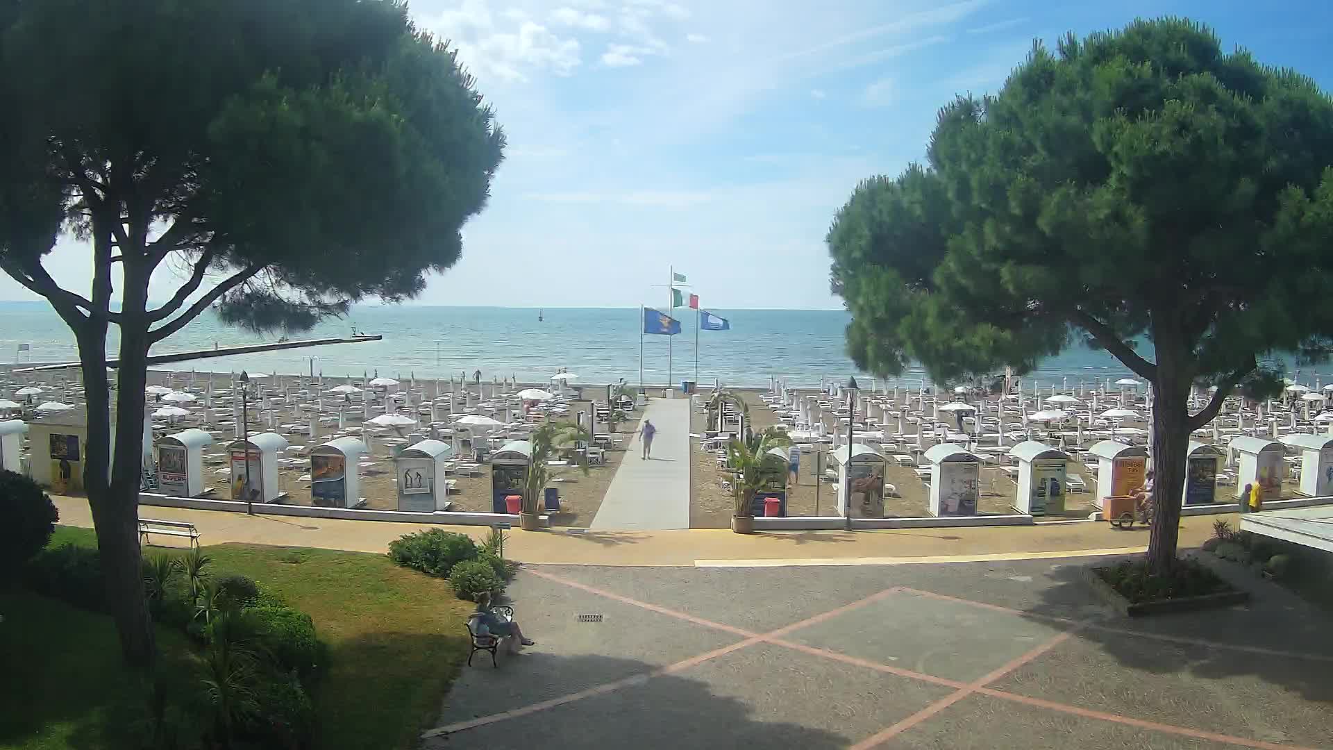 Ingresso Spiaggia Grado | Vista in Diretta sul Mare