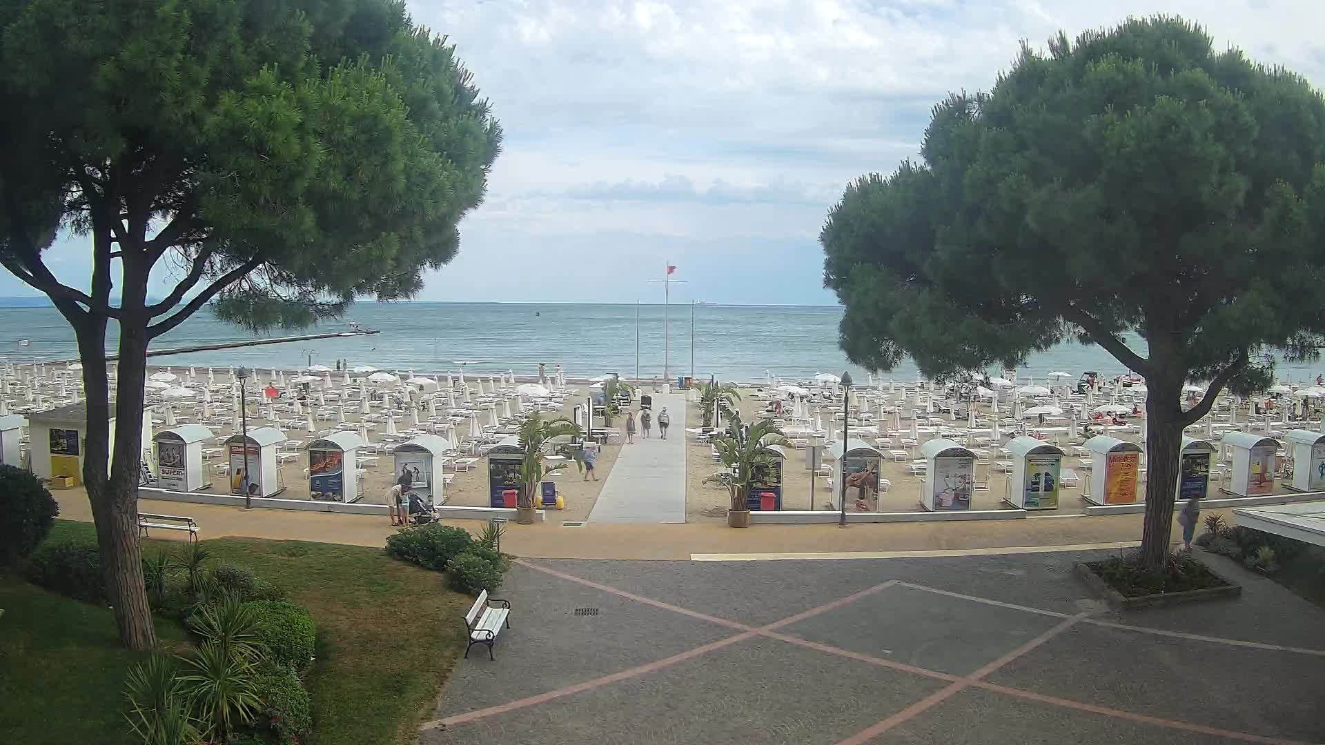 Entrada Playa Grado | Vista en Vivo de la Costa