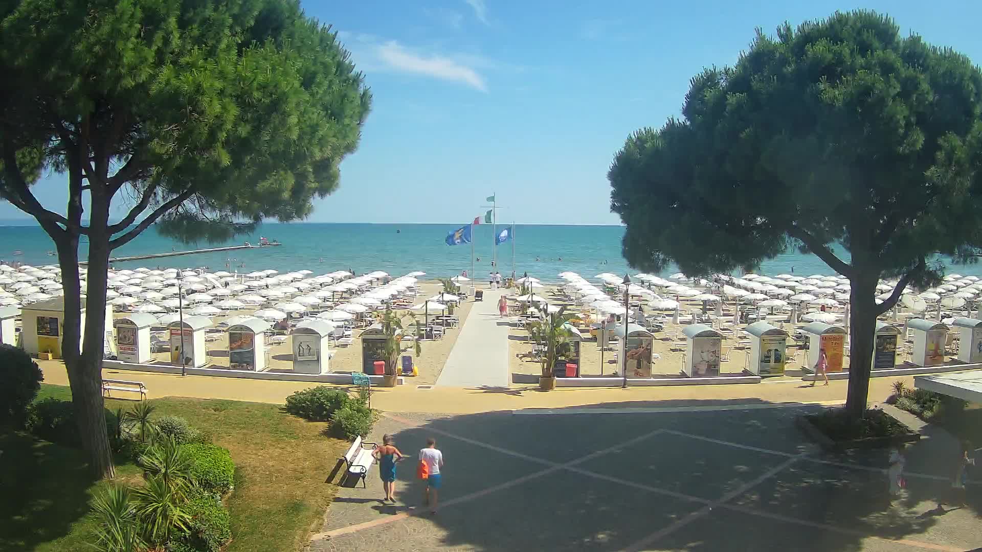 Ingresso Spiaggia Grado | Vista in Diretta sul Mare