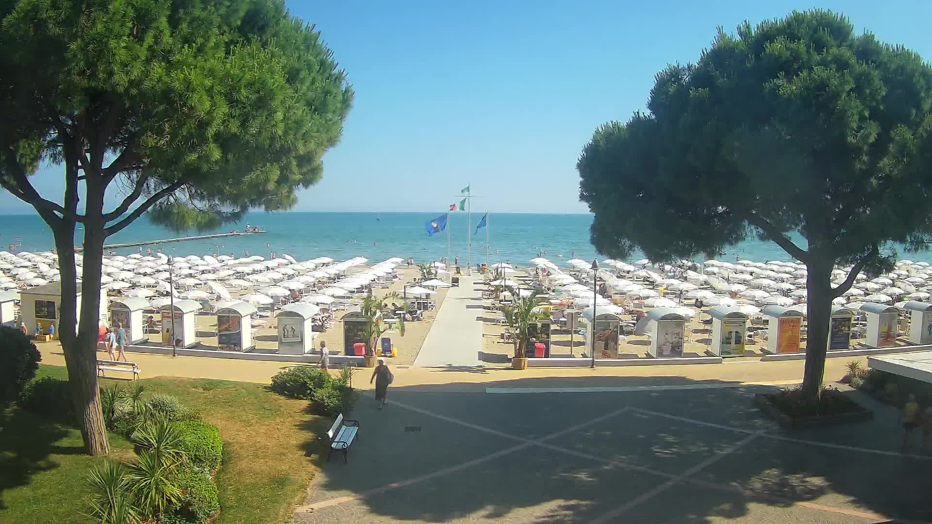 Ingresso Spiaggia Grado | Vista in Diretta sul Mare