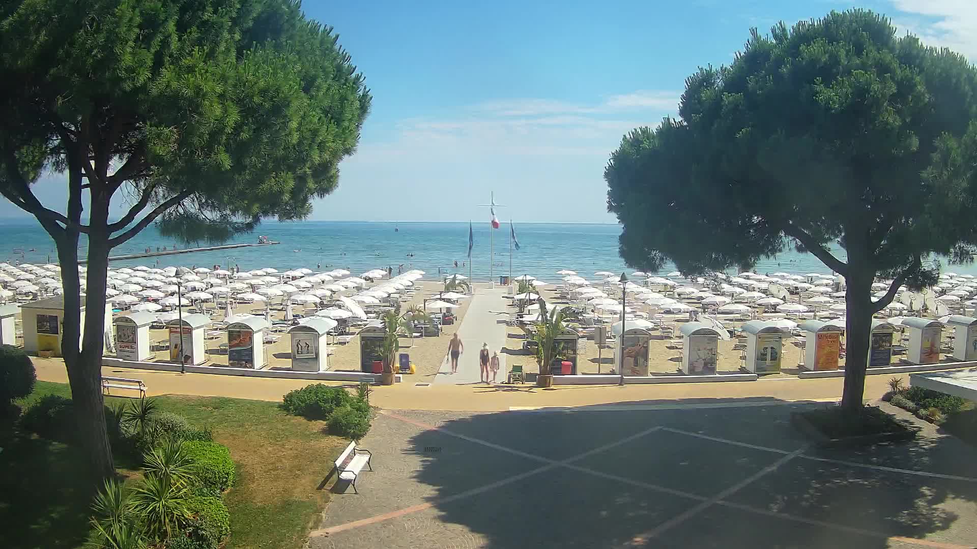 Ingresso Spiaggia Grado | Vista in Diretta sul Mare
