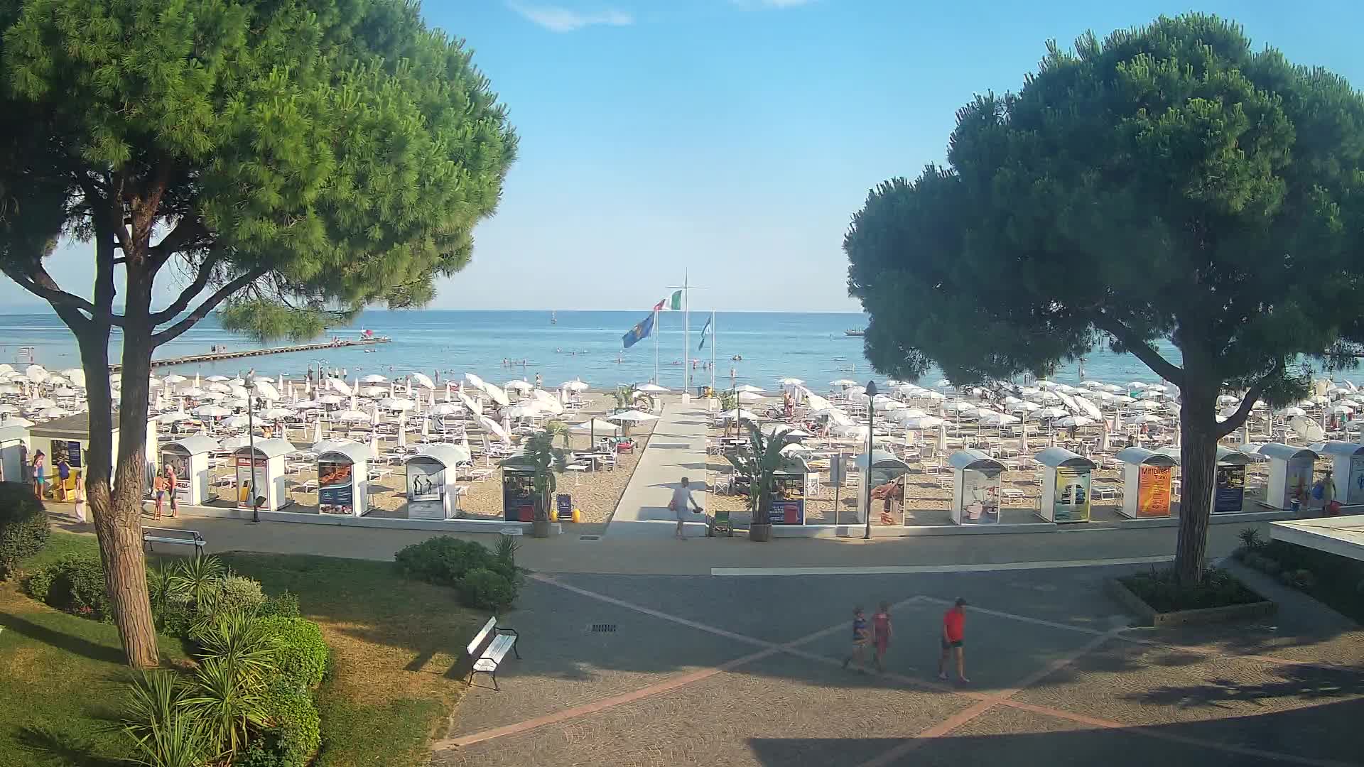 Ingresso Spiaggia Grado | Vista in Diretta sul Mare