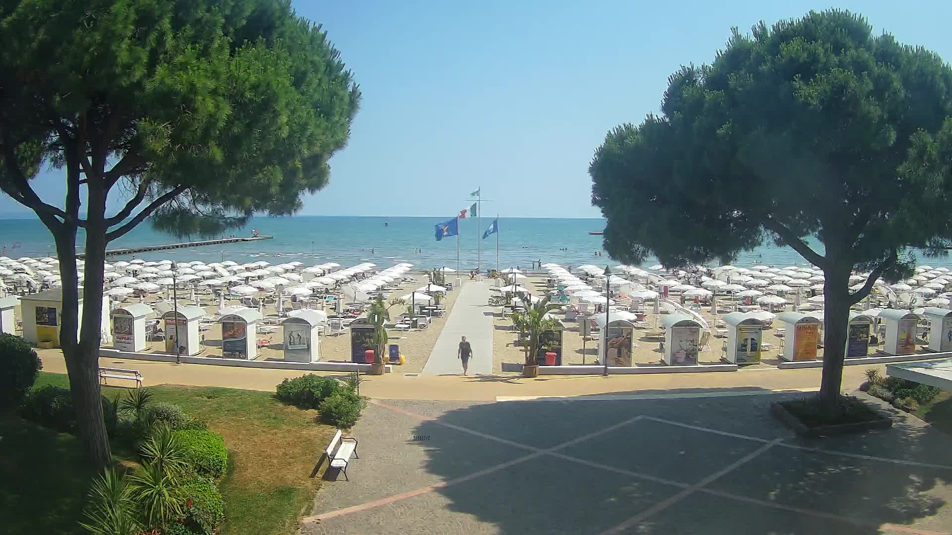 Ingresso Spiaggia Grado | Vista in Diretta sul Mare