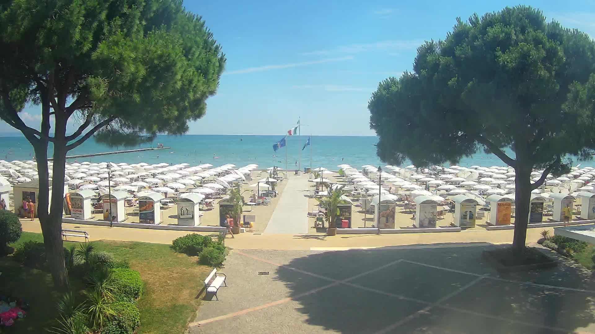 Ingresso Spiaggia Grado | Vista in Diretta sul Mare