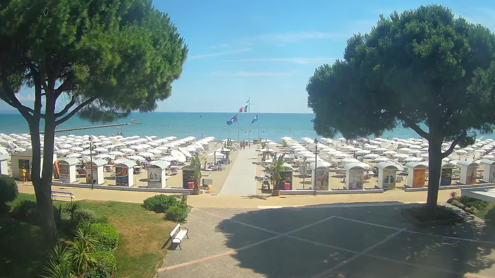 Ingresso Spiaggia Grado | Vista in Diretta sul Mare