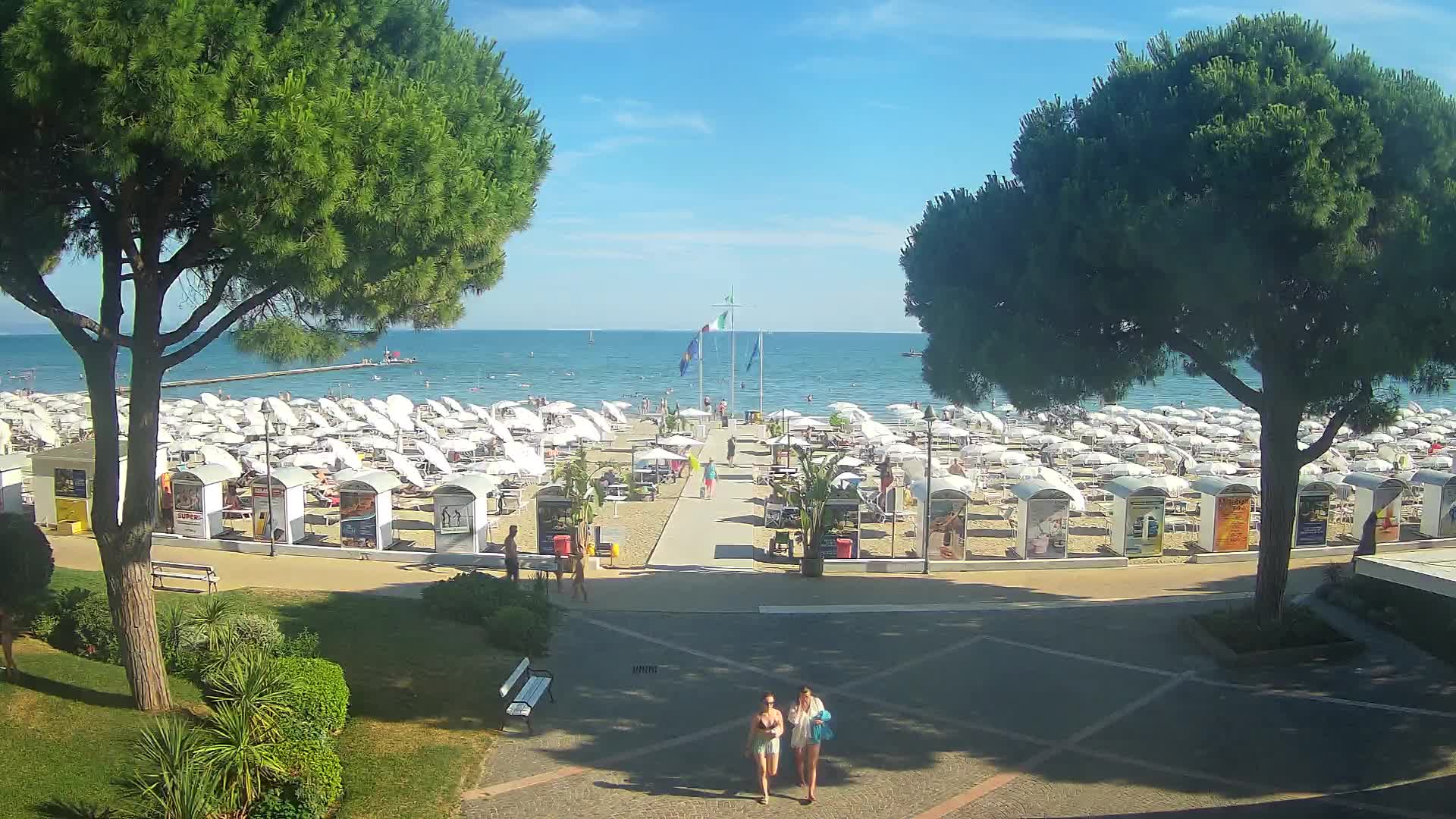 Ingresso Spiaggia Grado | Vista in Diretta sul Mare