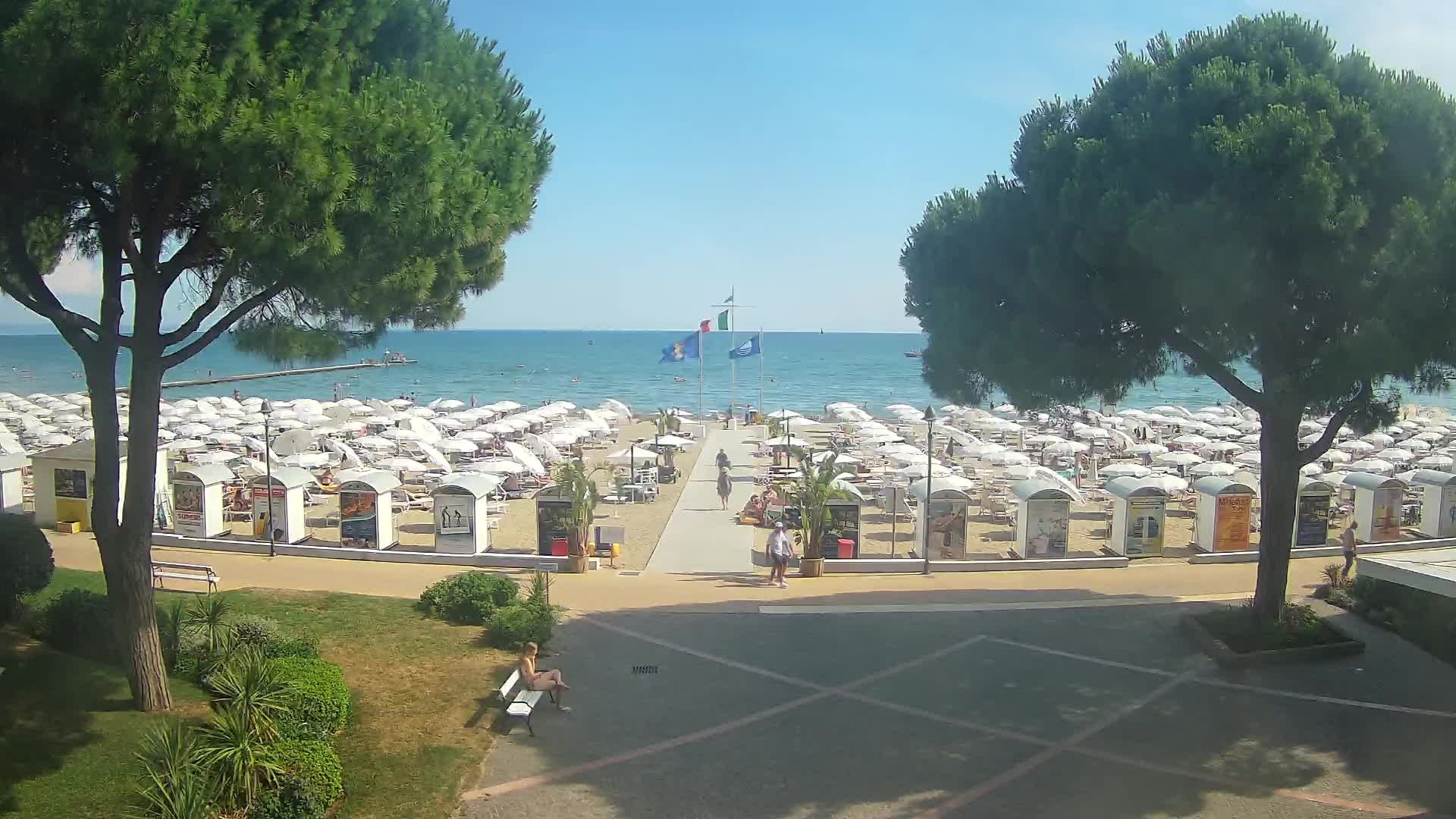 Ingresso Spiaggia Grado | Vista in Diretta sul Mare