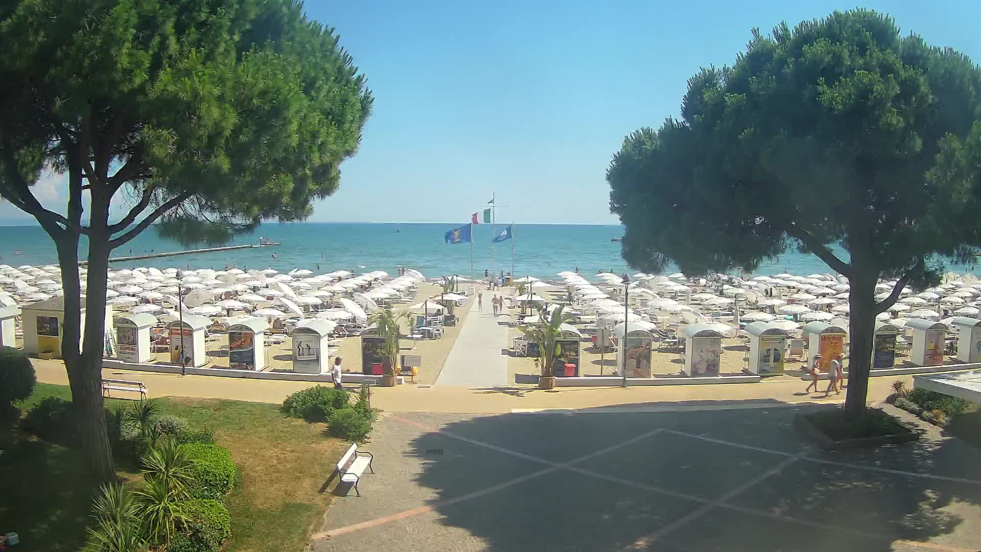 Ingresso Spiaggia Grado | Vista in Diretta sul Mare