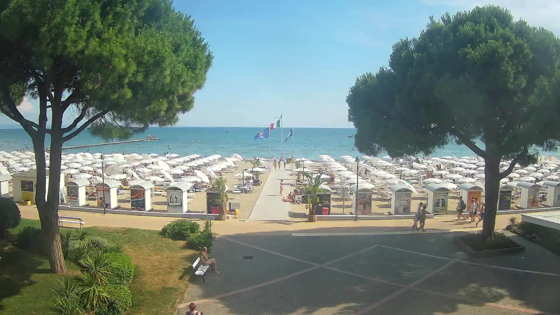 Ingresso Spiaggia Grado | Vista in Diretta sul Mare
