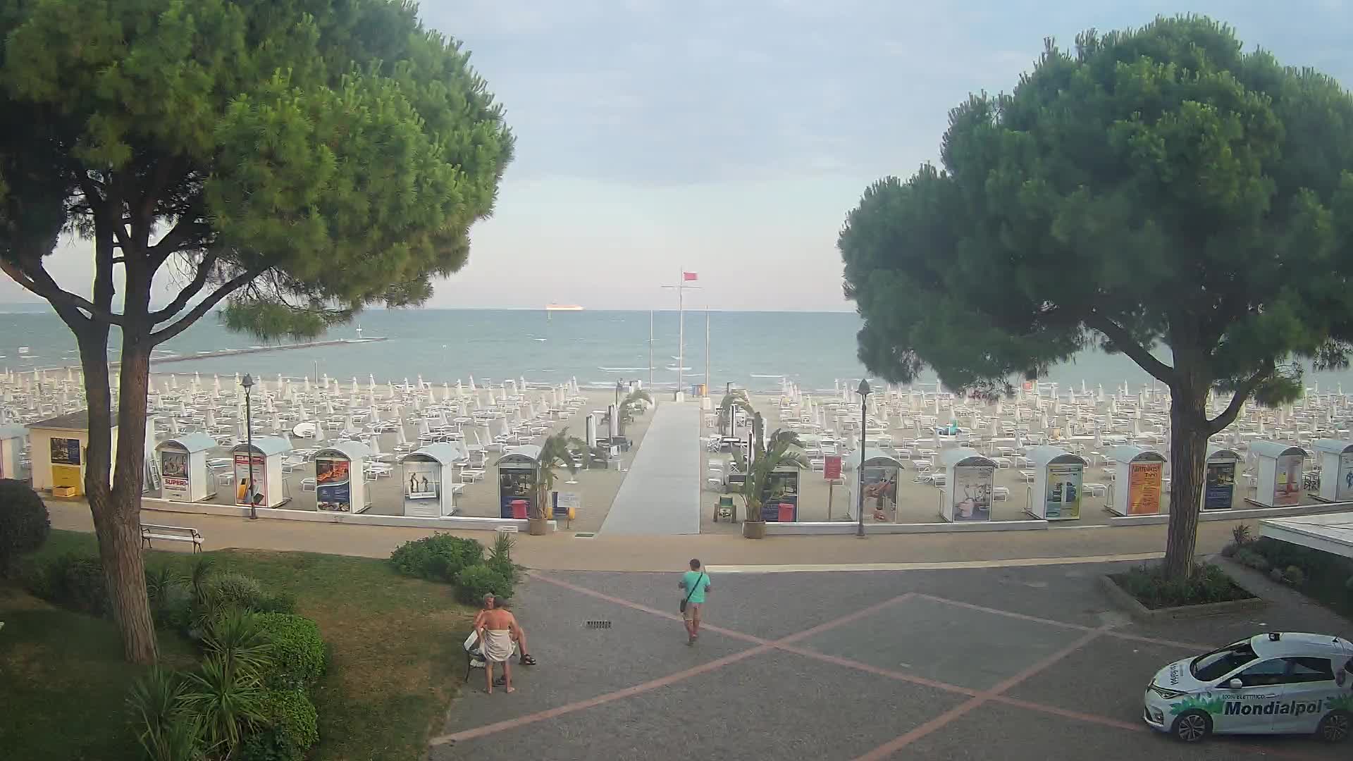 Entrada Playa Grado | Vista en Vivo de la Costa