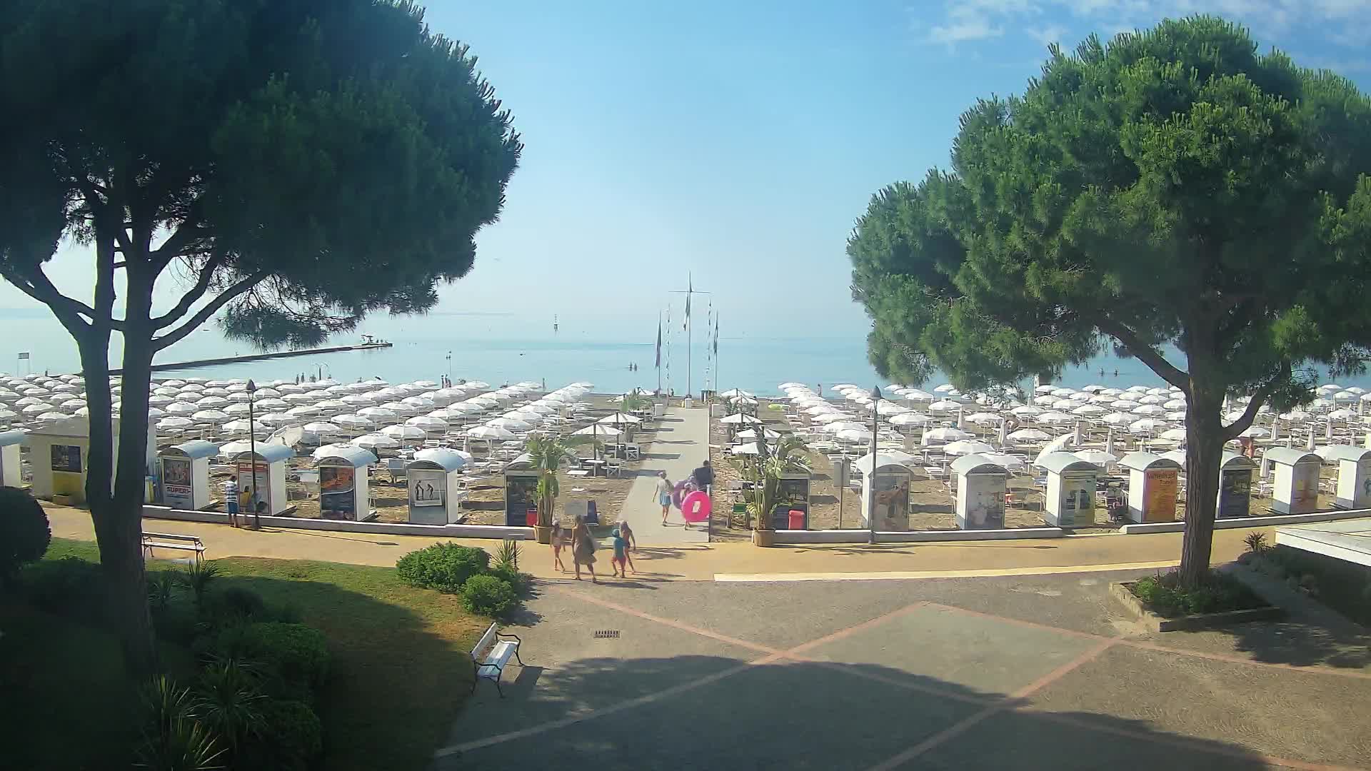 Ingresso Spiaggia Grado | Vista in Diretta sul Mare