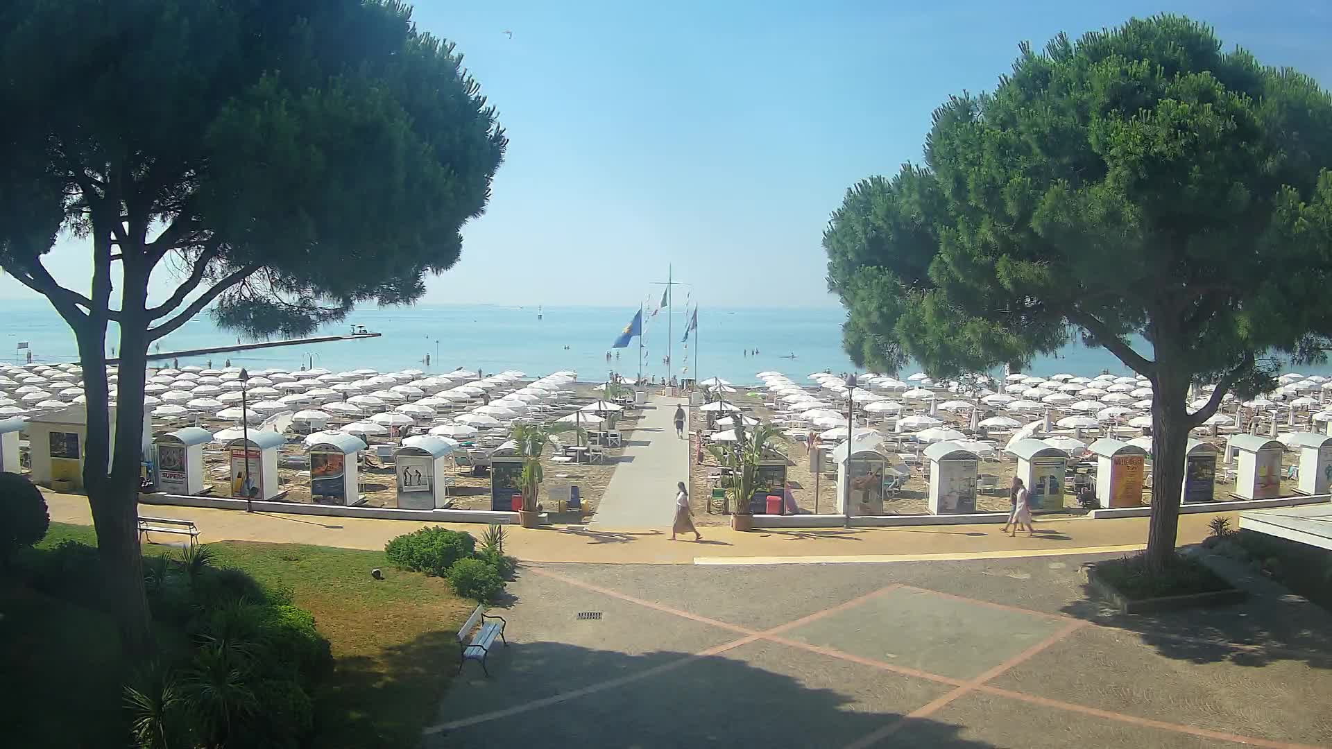 Ingresso Spiaggia Grado | Vista in Diretta sul Mare
