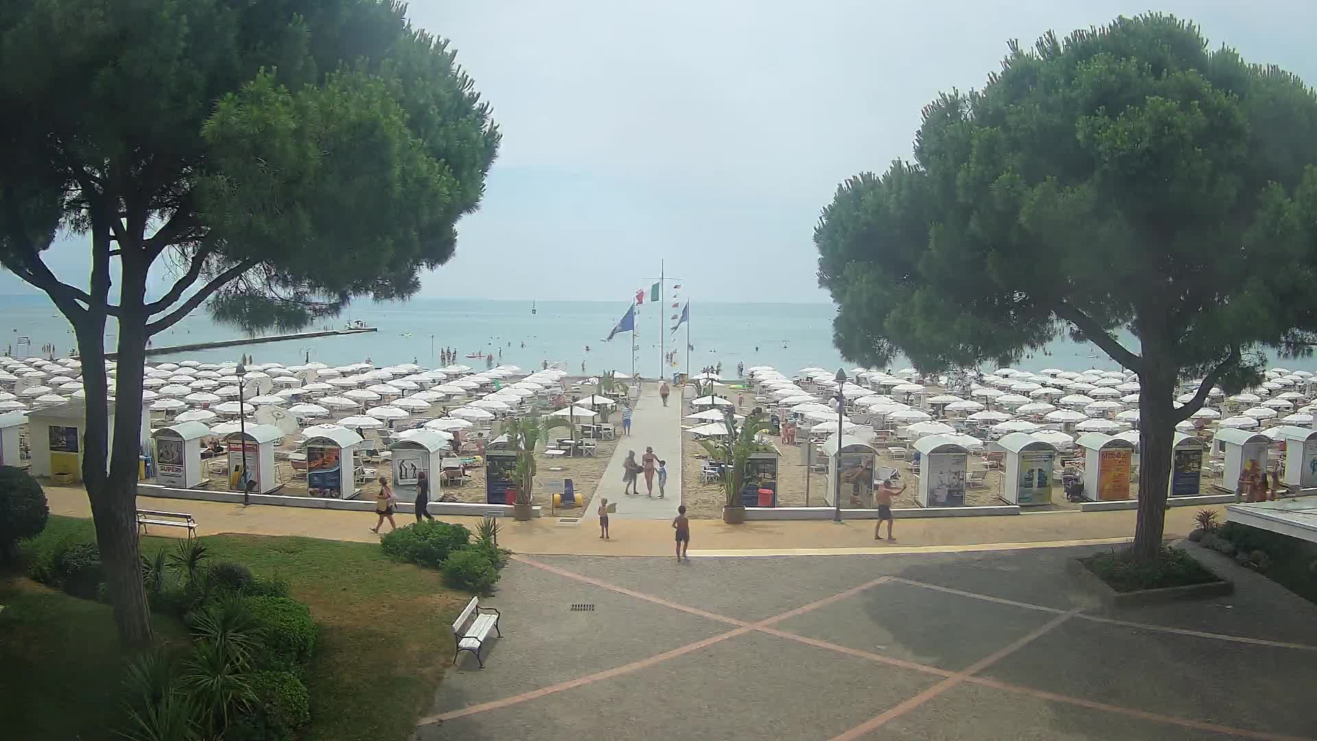 Ingresso Spiaggia Grado | Vista in Diretta sul Mare