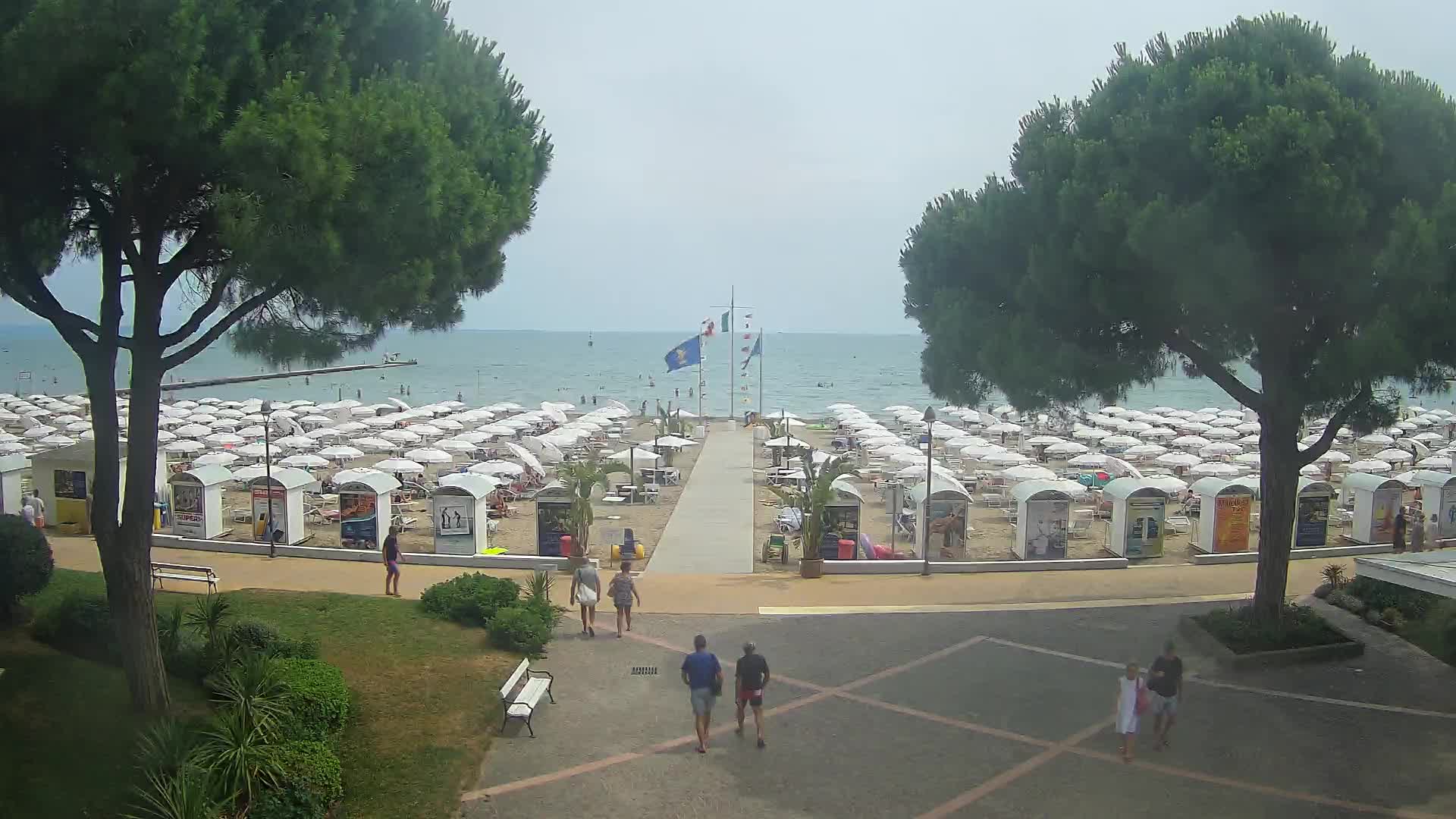 Ingresso Spiaggia Grado | Vista in Diretta sul Mare