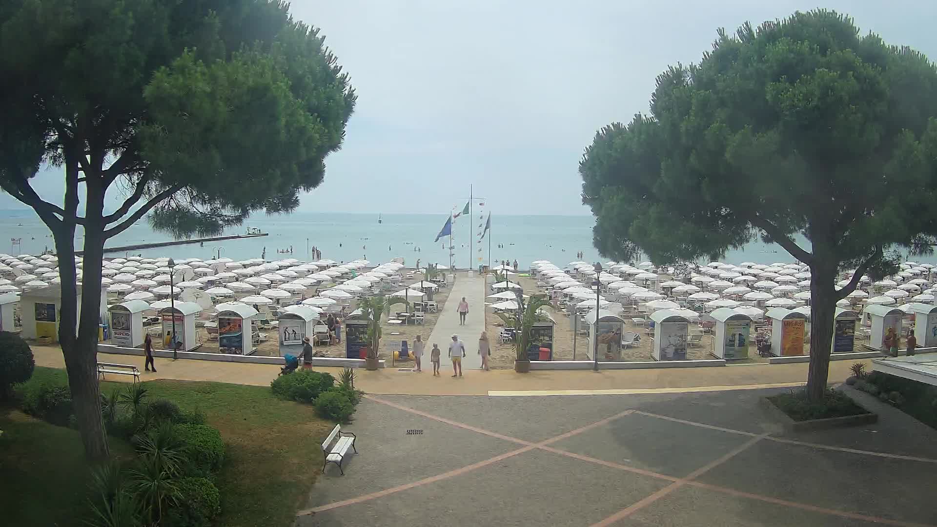 Ingresso Spiaggia Grado | Vista in Diretta sul Mare