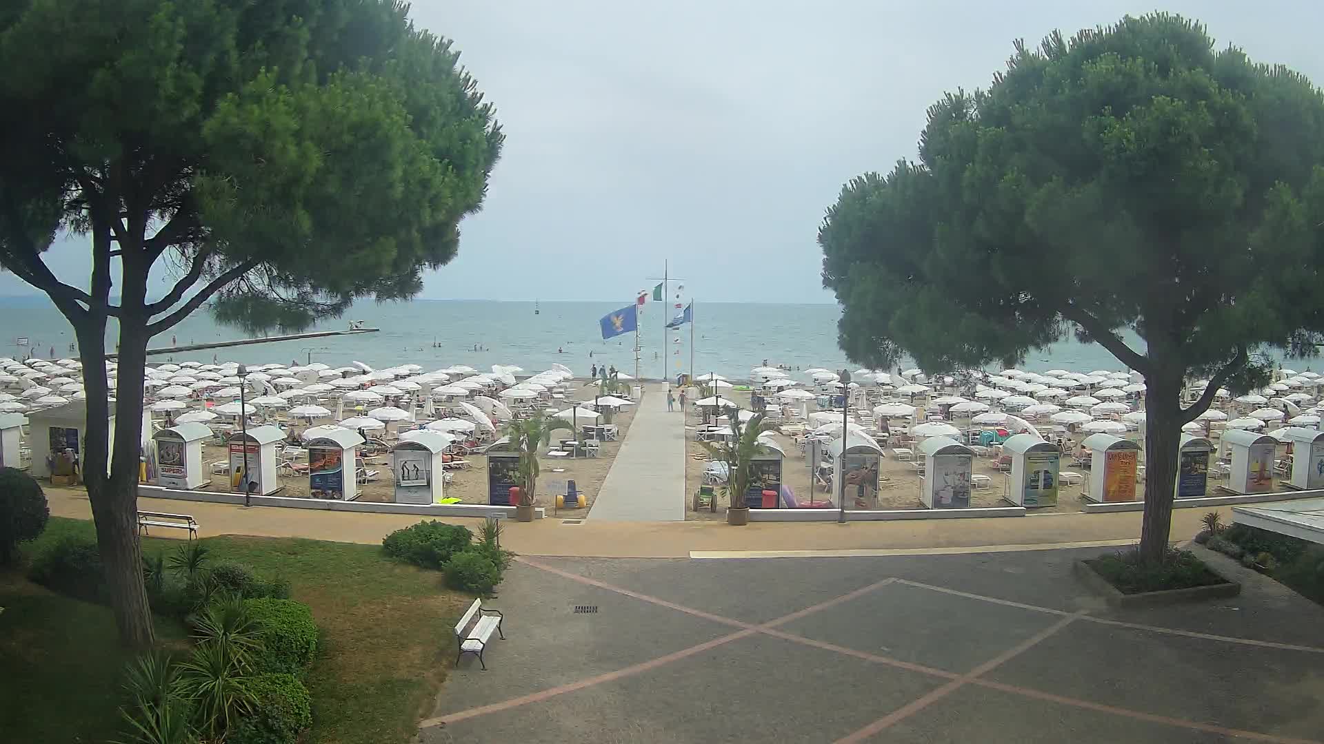 Ingresso Spiaggia Grado | Vista in Diretta sul Mare