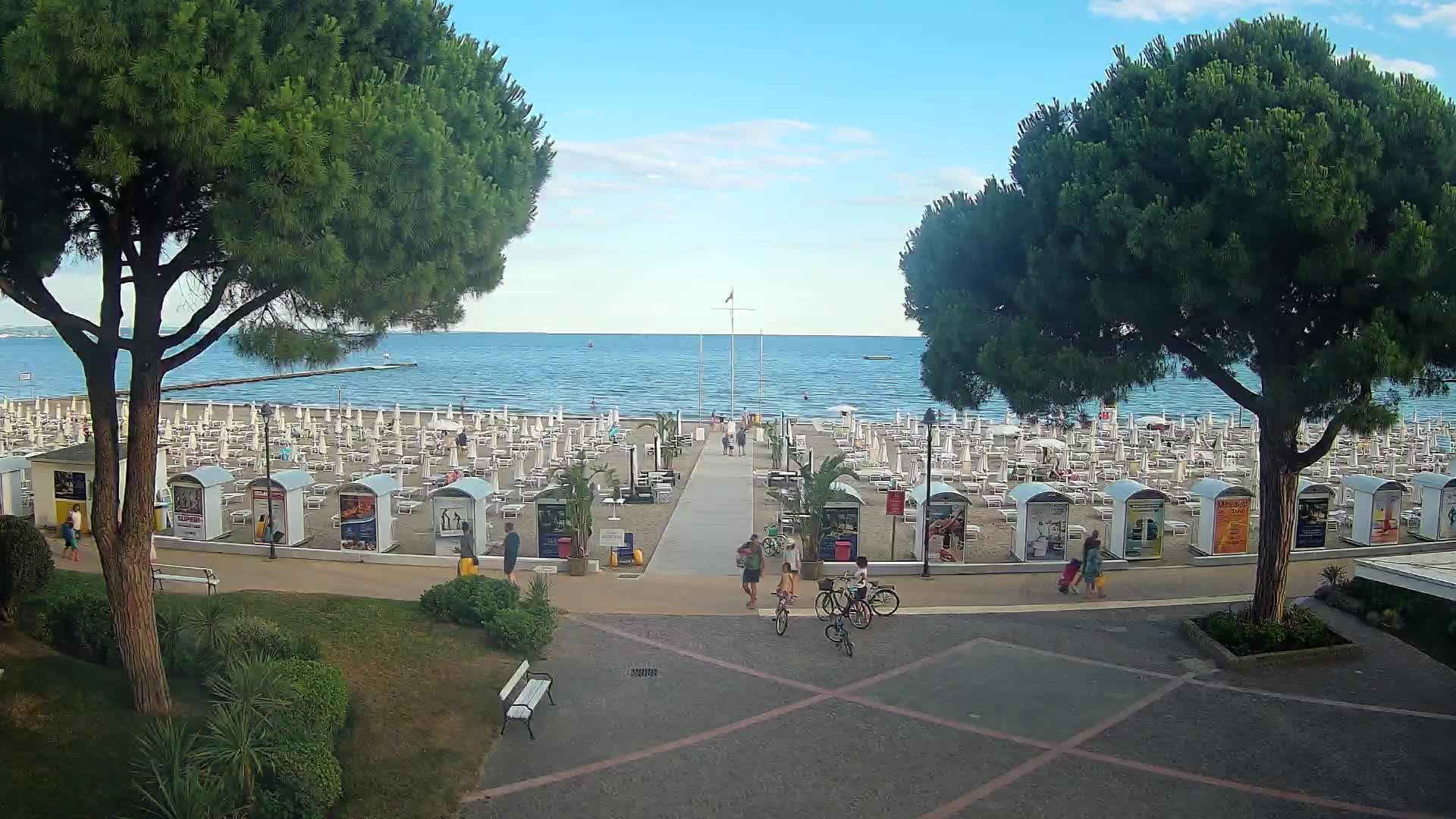 Ingresso Spiaggia Grado | Vista in Diretta sul Mare