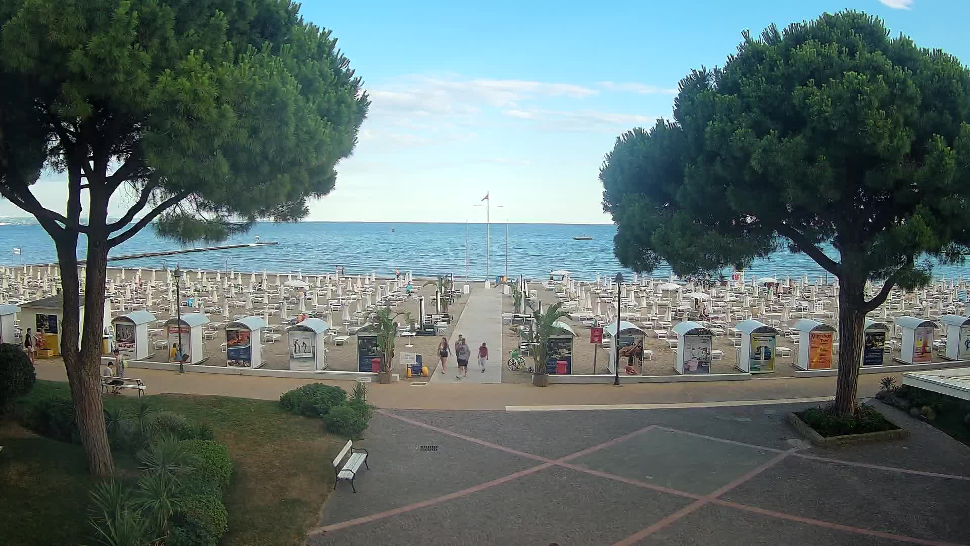 Ingresso Spiaggia Grado | Vista in Diretta sul Mare