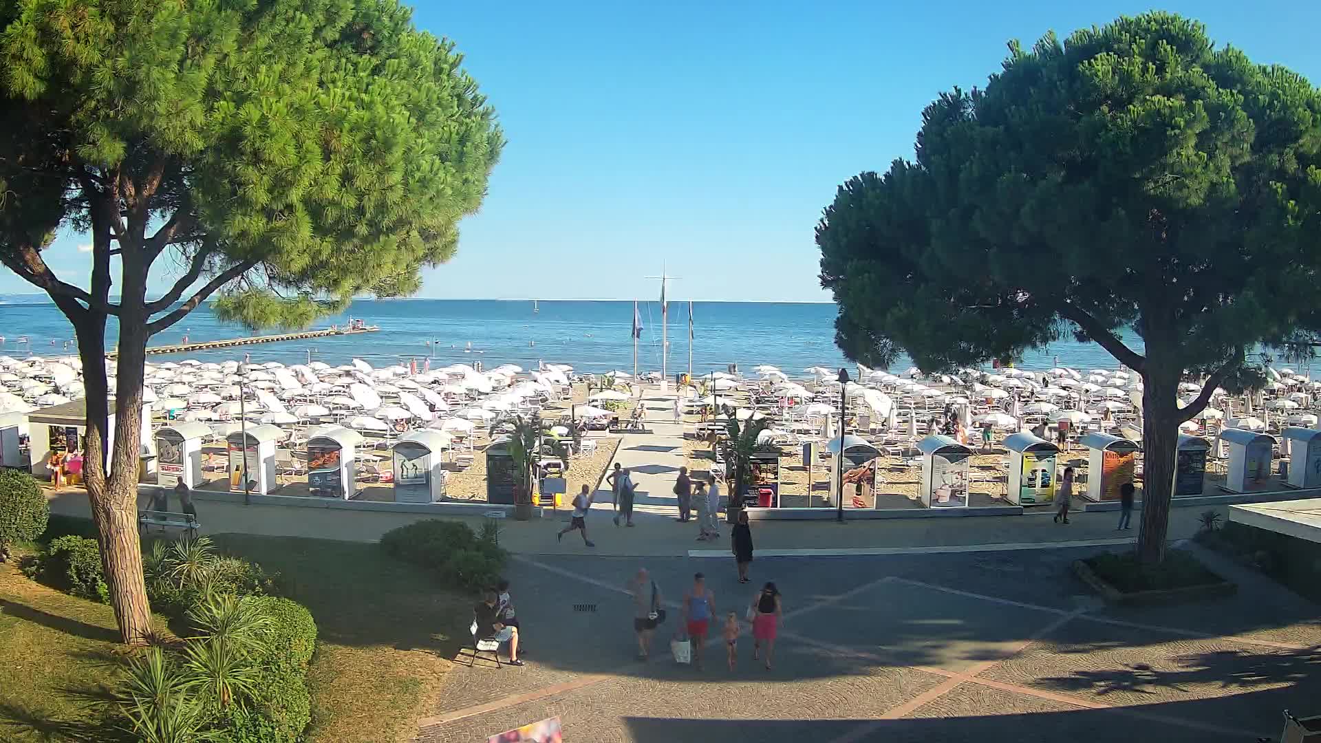 Ingresso Spiaggia Grado | Vista in Diretta sul Mare