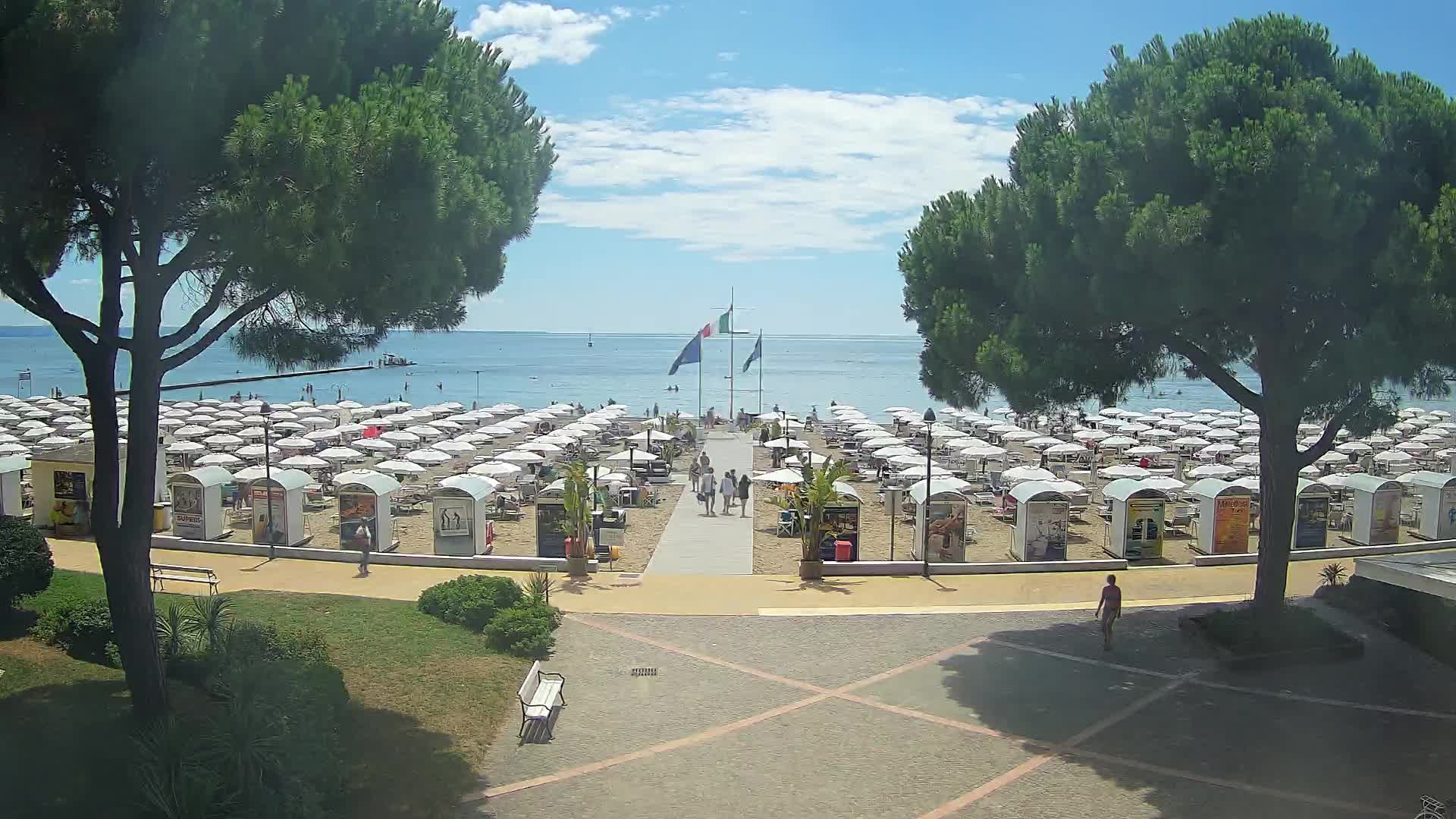 Ingresso Spiaggia Grado | Vista in Diretta sul Mare