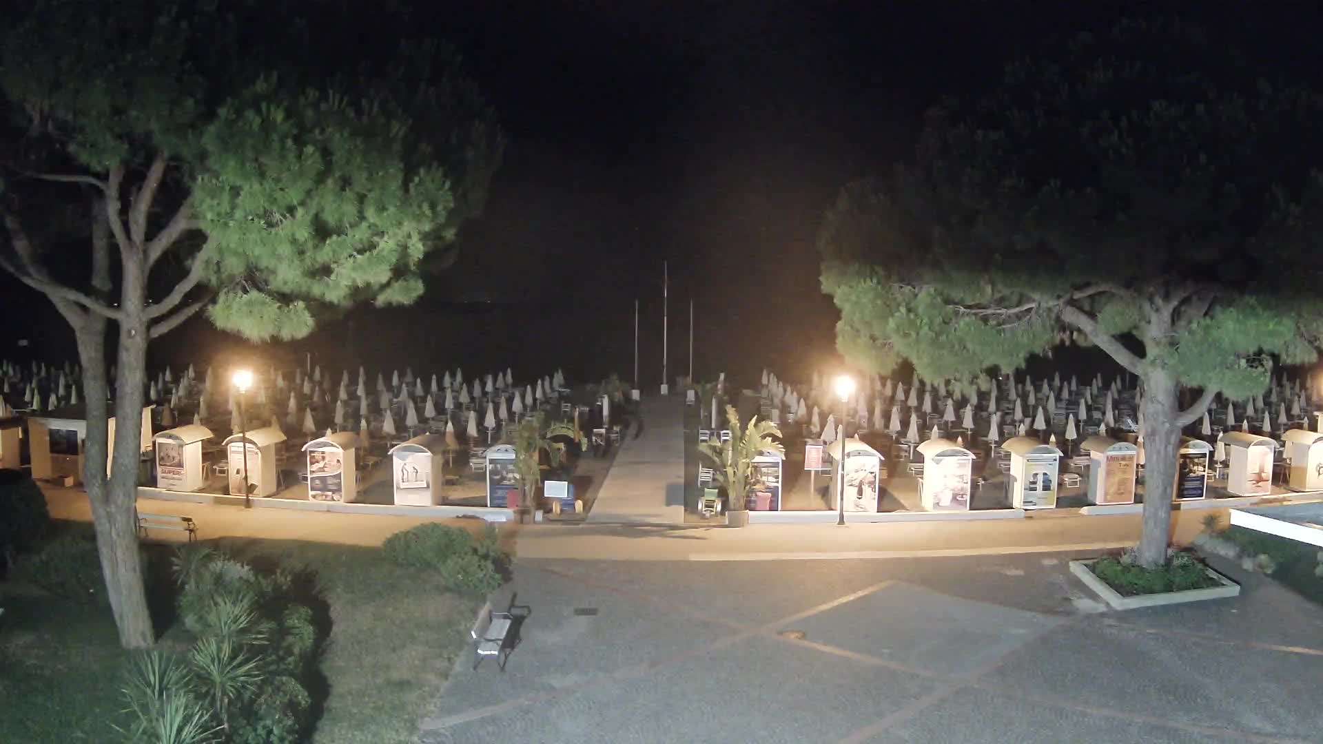 Grado Beach Webcam Entrance | Real-Time View of the Seaside