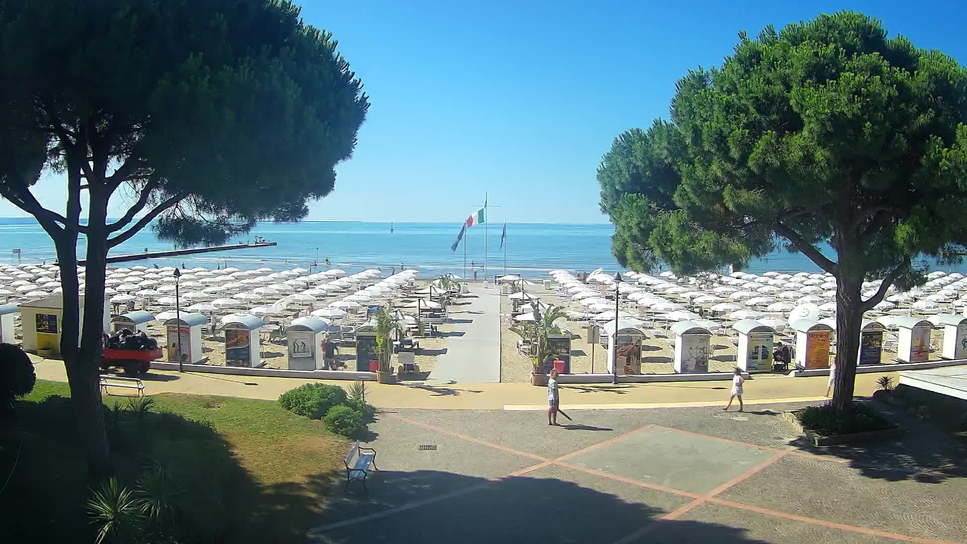 Ingresso Spiaggia Grado | Vista in Diretta sul Mare