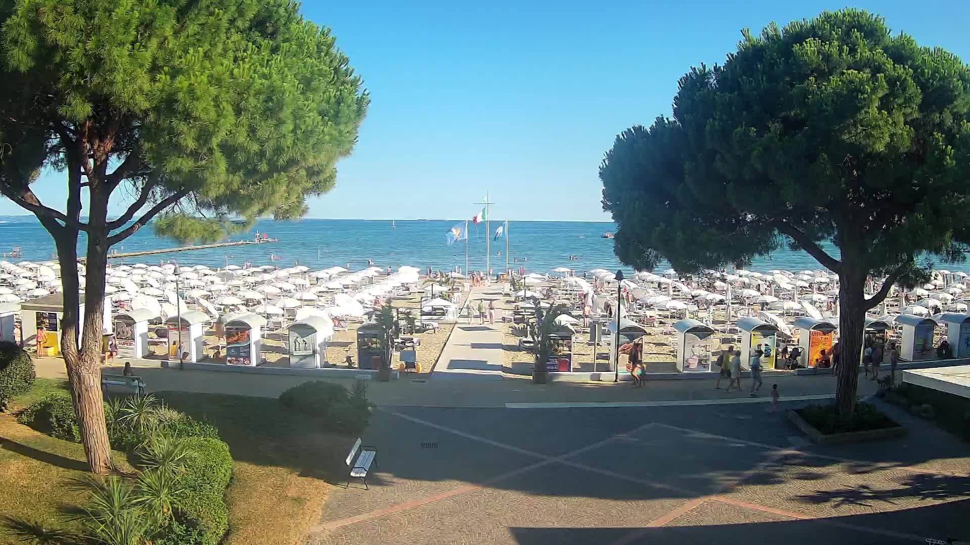 Ingresso Spiaggia Grado | Vista in Diretta sul Mare
