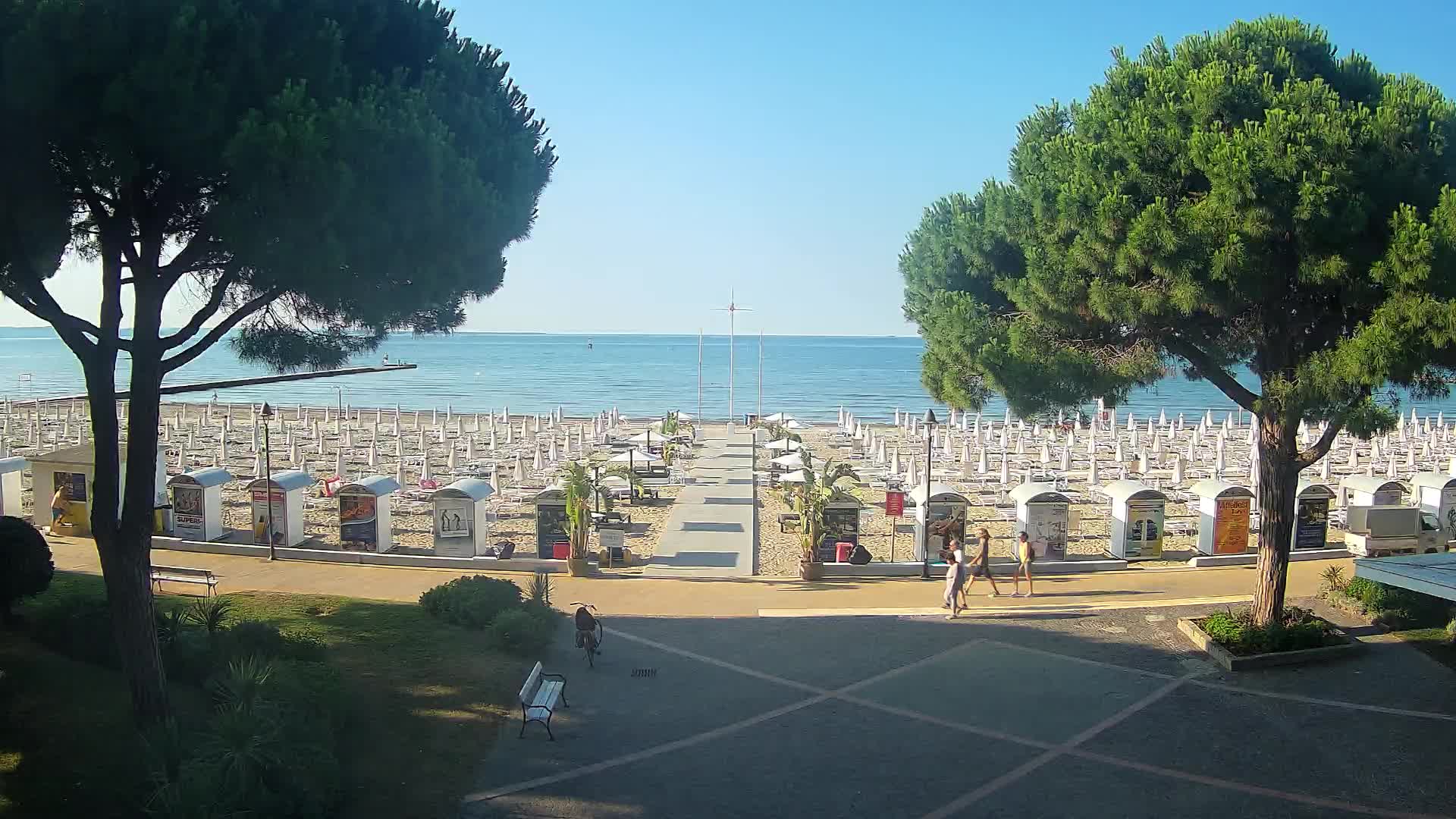 Ingresso Spiaggia Grado | Vista in Diretta sul Mare