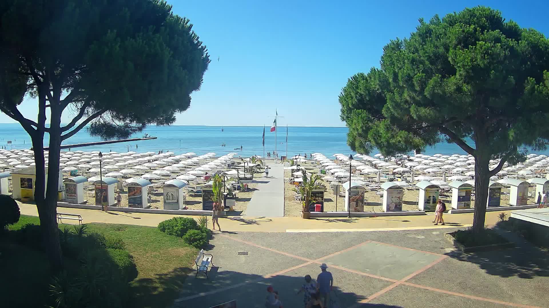 Ingresso Spiaggia Grado | Vista in Diretta sul Mare