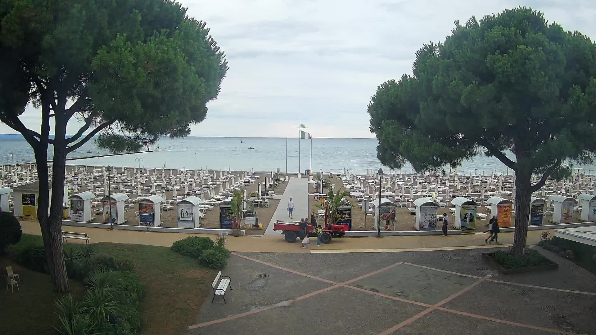 Ingresso Spiaggia Grado | Vista in Diretta sul Mare