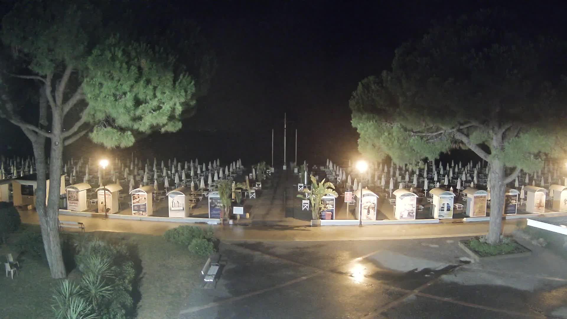 Grado Beach Webcam Entrance | Real-Time View of the Seaside