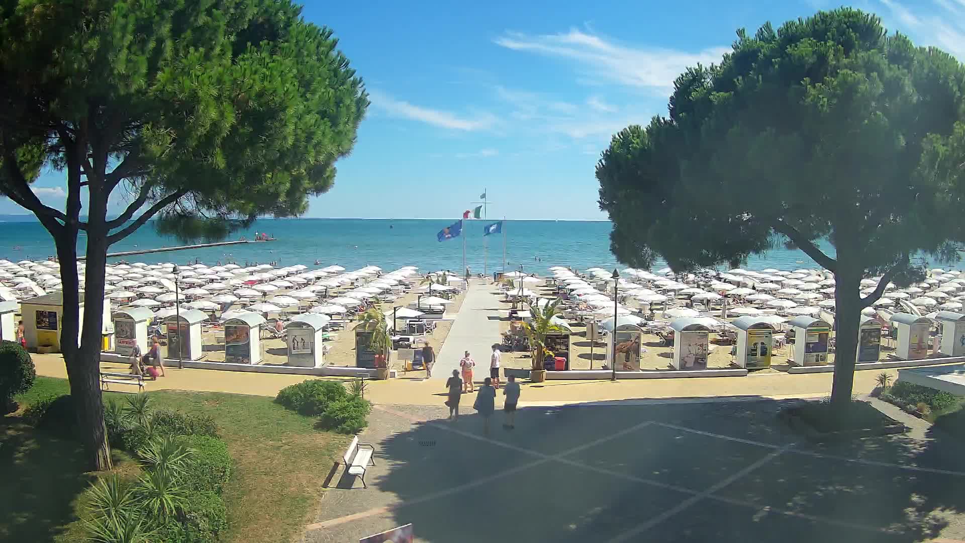 Ingresso Spiaggia Grado | Vista in Diretta sul Mare