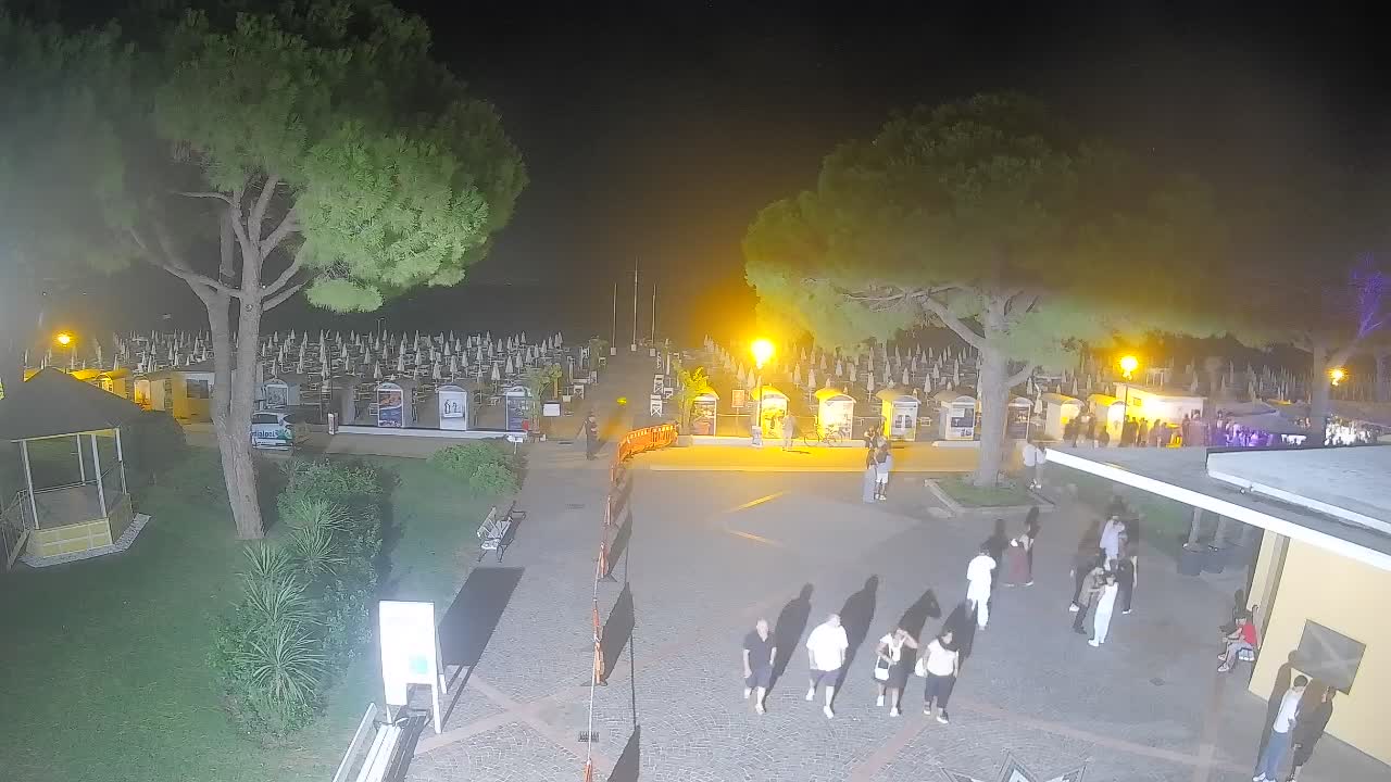 Grado Strand Eingang | Live-Ansicht der Küste