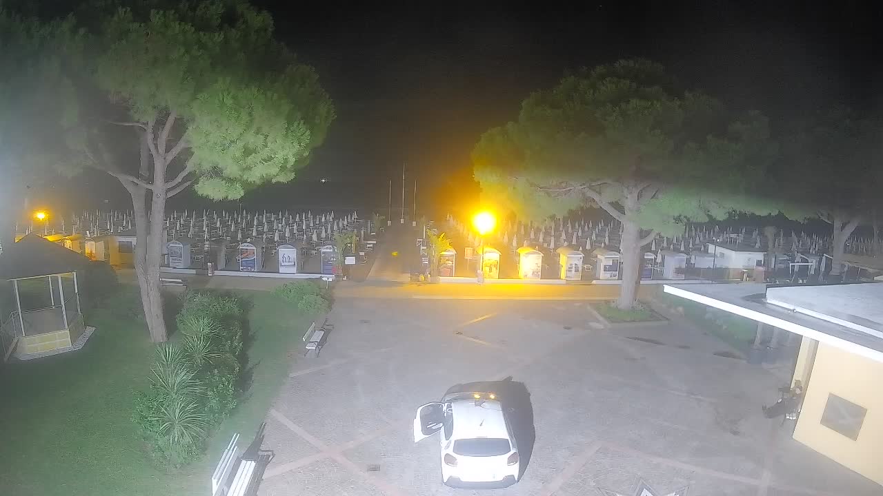 Grado Strand Eingang | Live-Ansicht der Küste