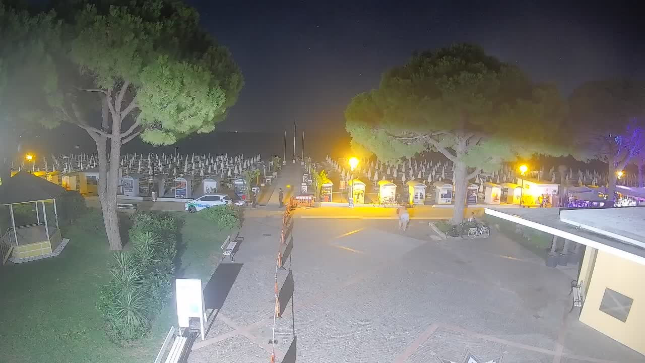 Grado Strand Eingang | Live-Ansicht der Küste