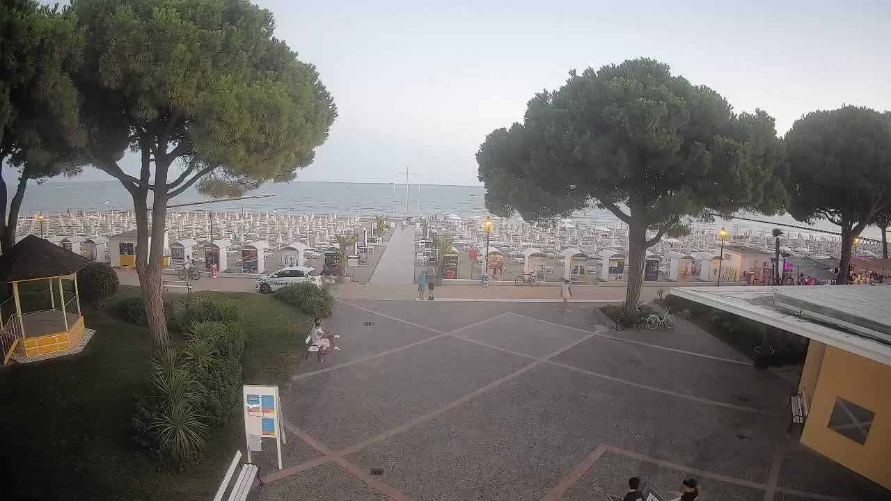 Entrée Plage Grado | Vue en Direct sur le Littoral