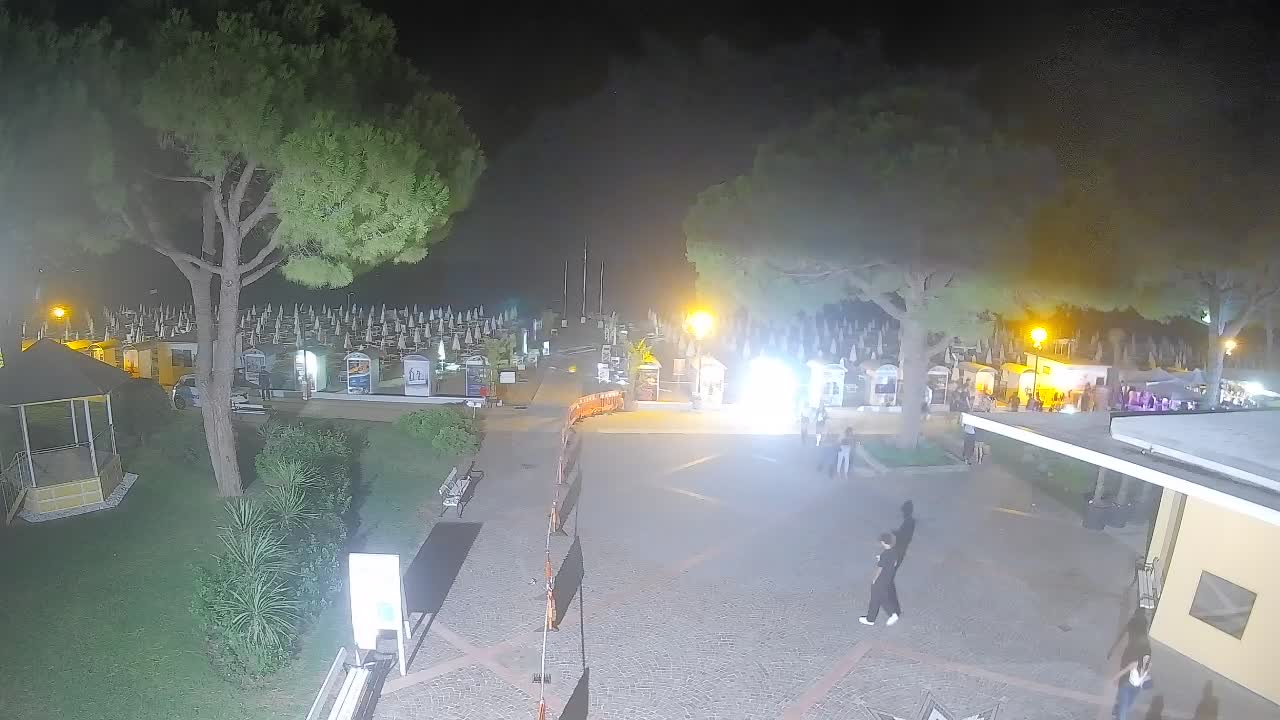 Grado Strand Eingang | Live-Ansicht der Küste