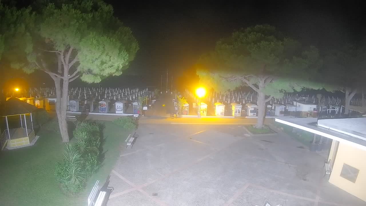 Gradež Vhod na Plažo: Pogled v Živo na Obalo