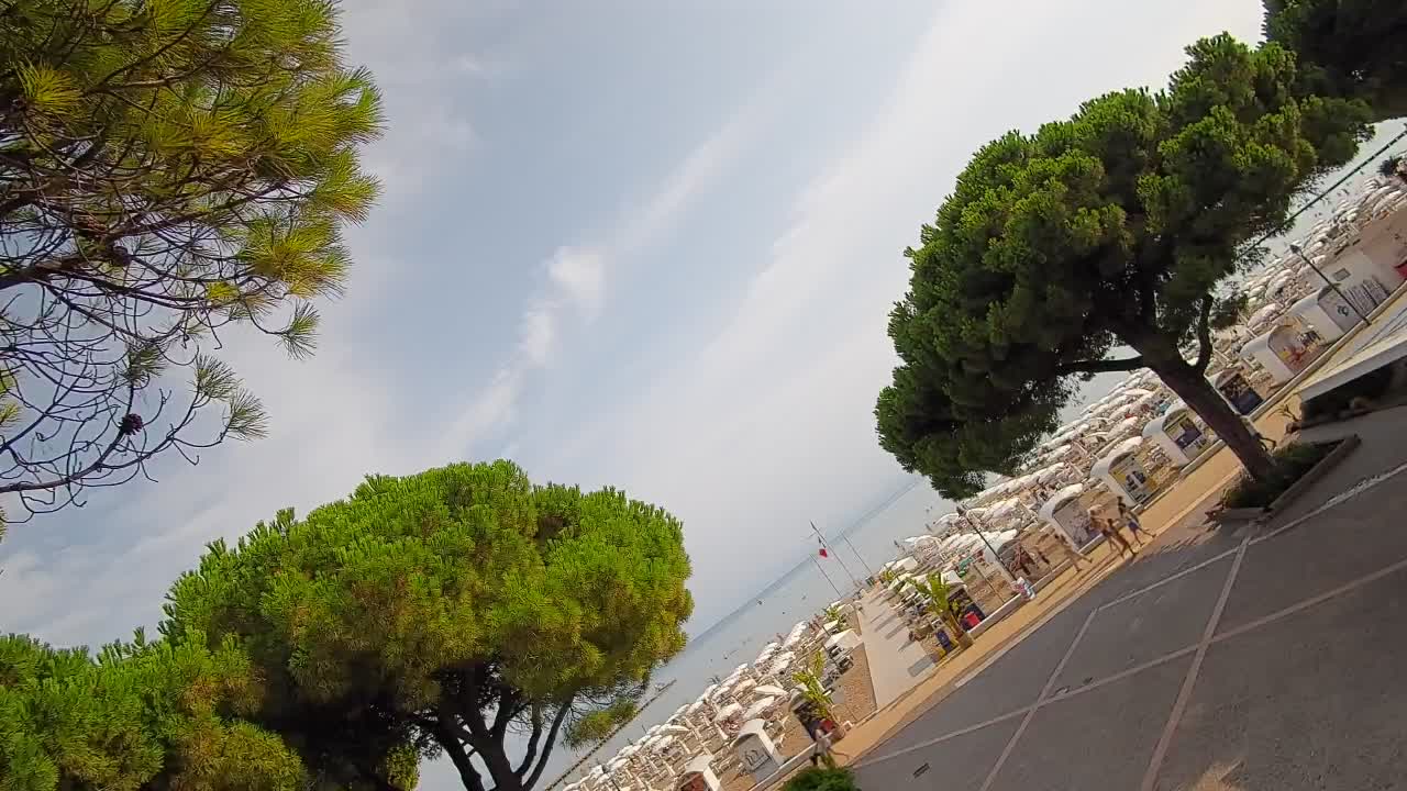 Entrée Plage Grado | Vue en Direct sur le Littoral