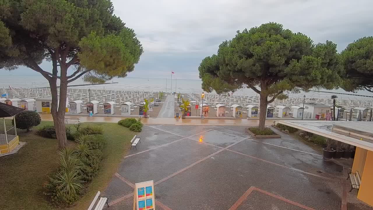 Spletna kamera Gradež (Grado) – Vhod na plažo