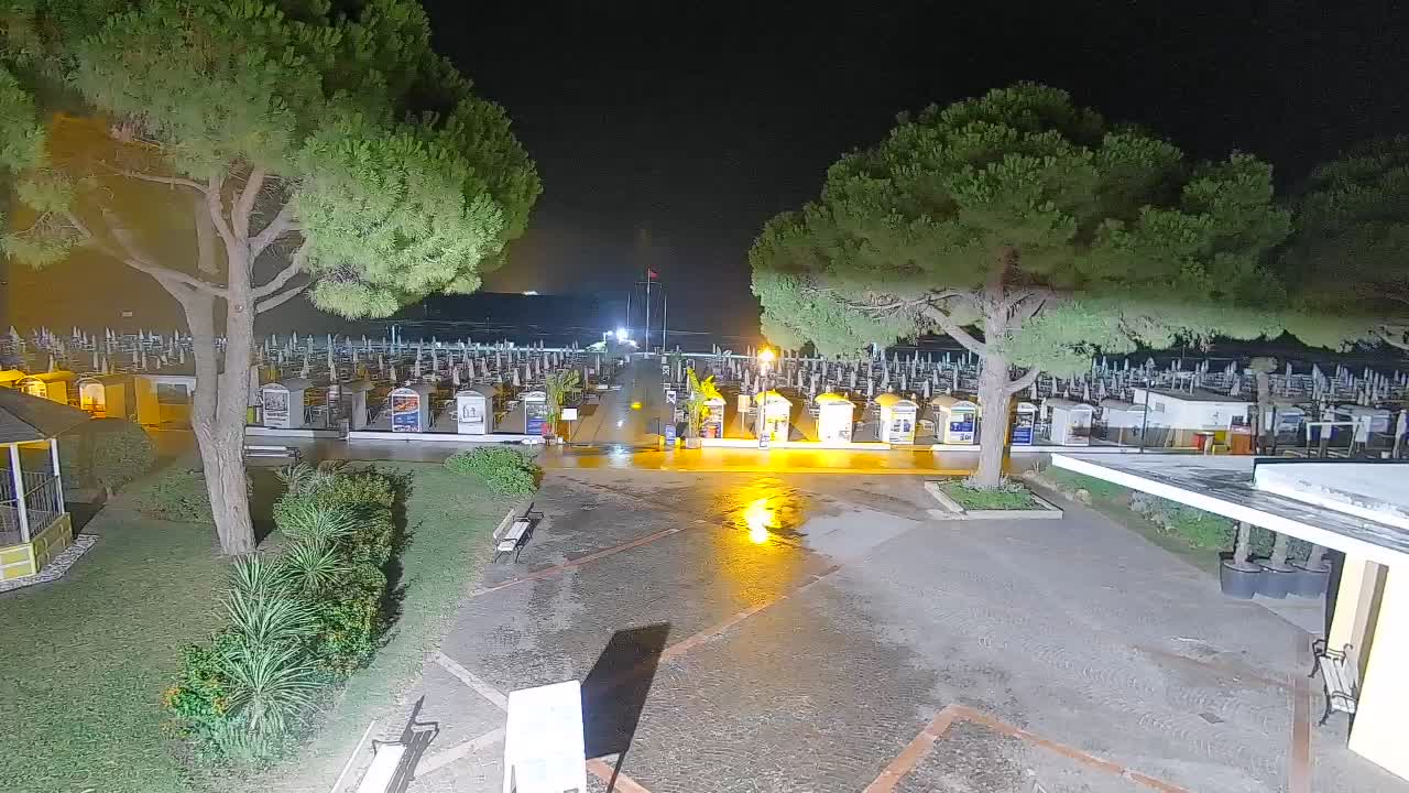 Webcam de Grado – Entrada de la playa (Lido di Grado)