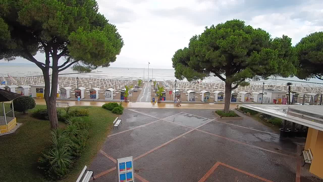 Webcam de Grado – Entrada de la playa (Lido di Grado)