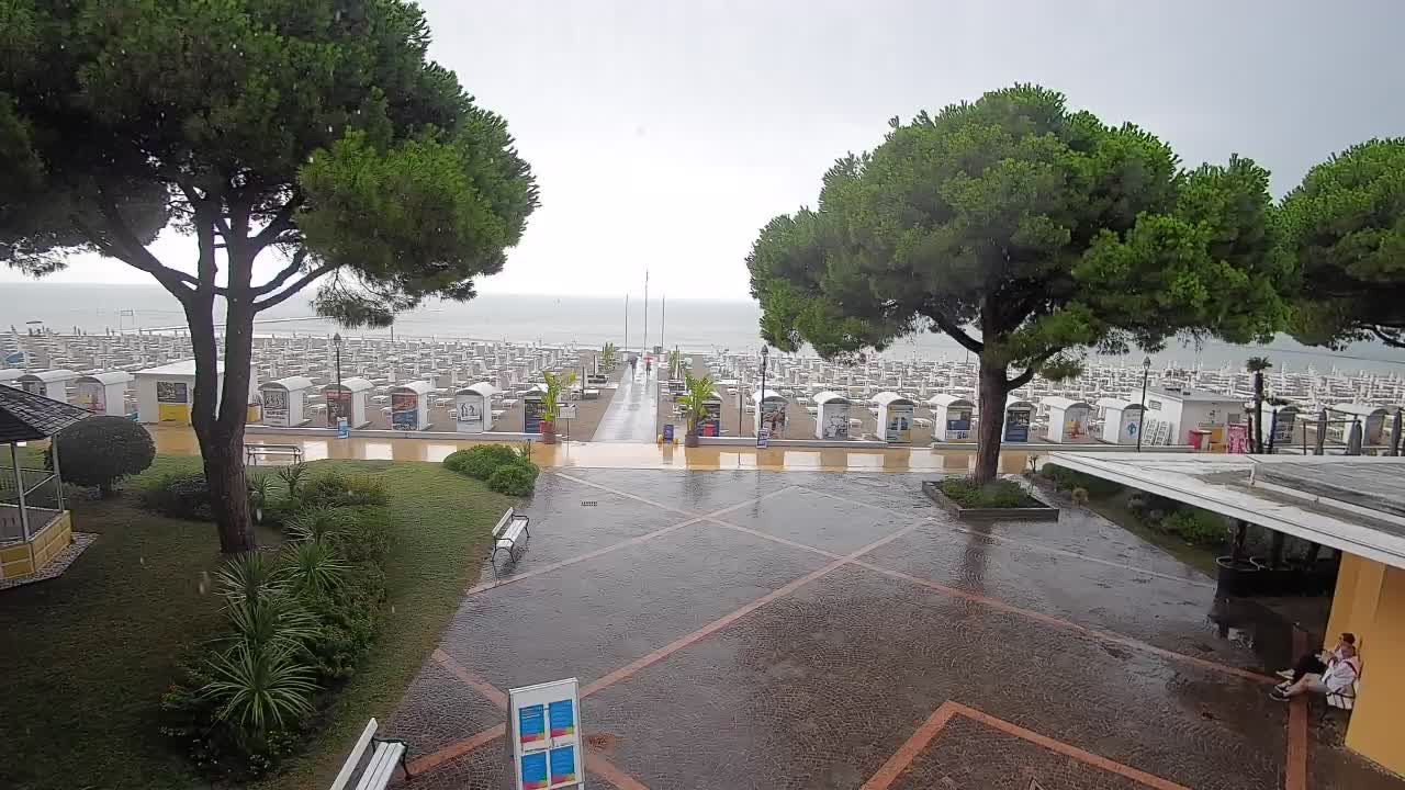 Spletna kamera Gradež (Grado) – Vhod na plažo